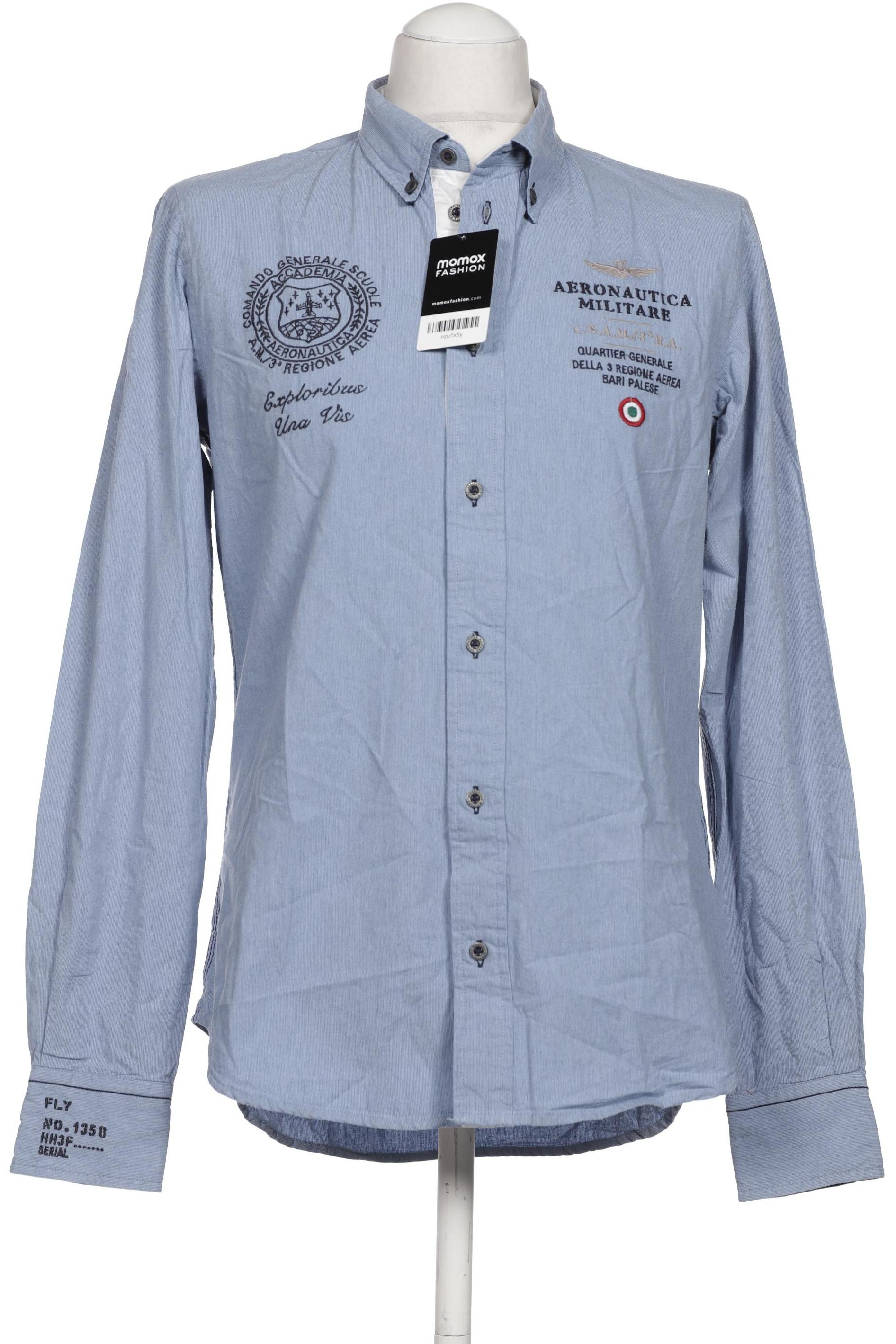 

Aeronautica Militare Herren Hemd, blau