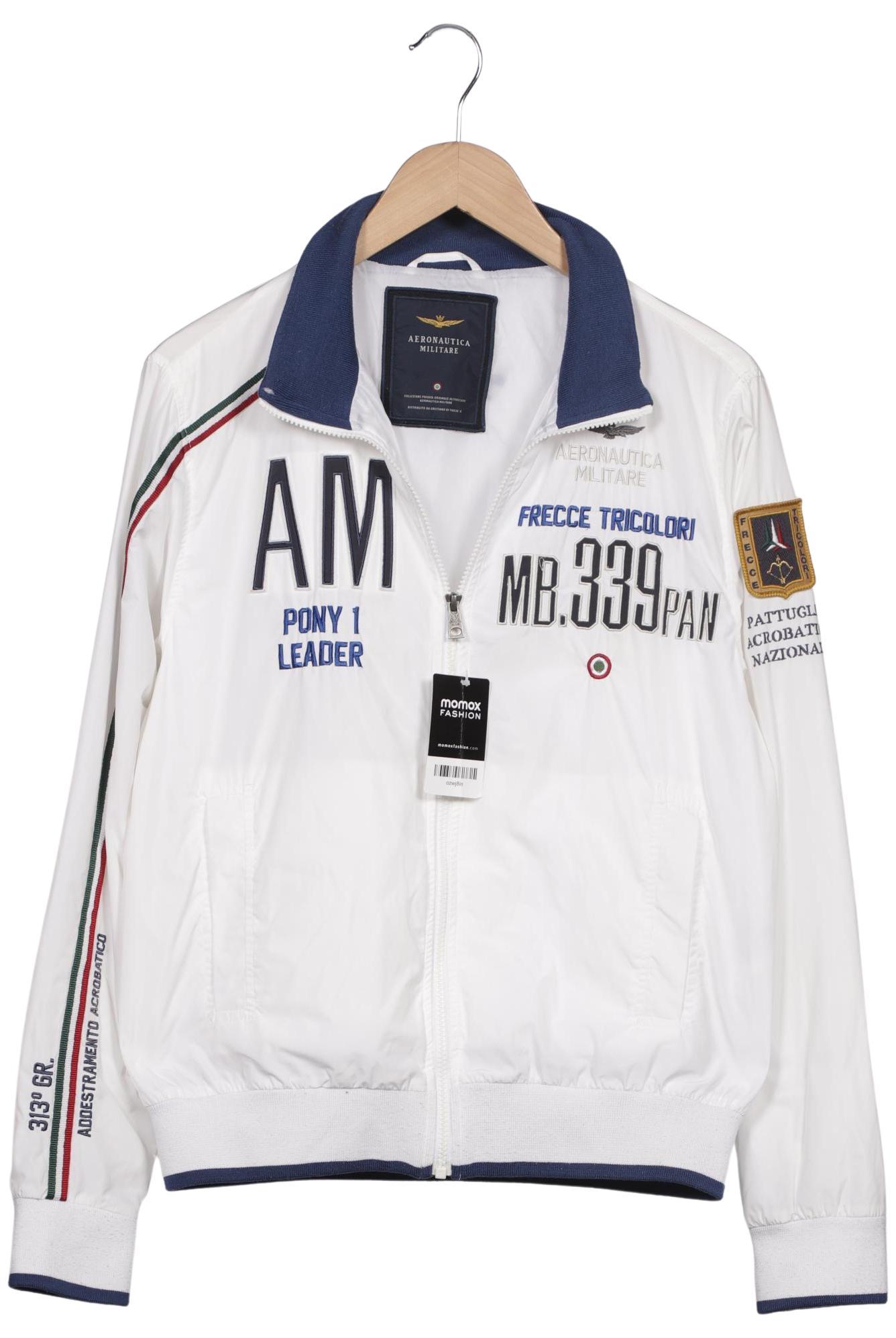 

Aeronautica Militare Herren Jacke, weiß, Gr. 46