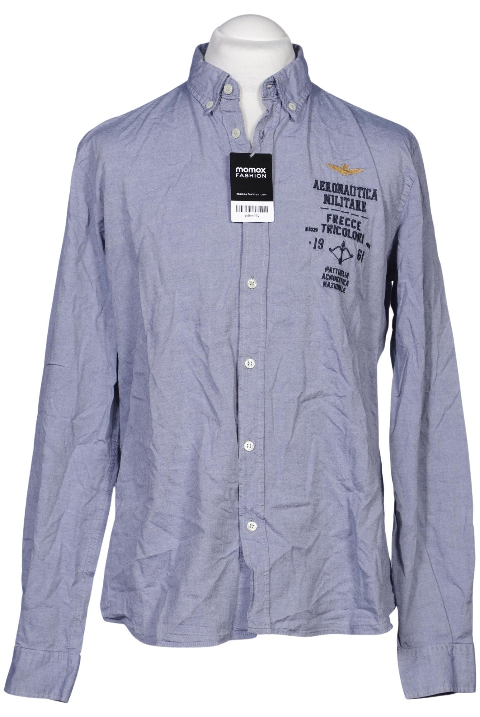 

Aeronautica Militare Herren Hemd, hellblau, Gr. 54