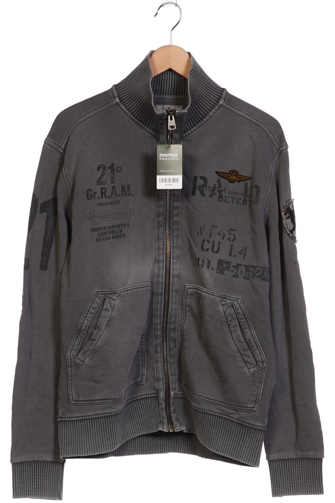 

Aeronautica Militare Herren Sweatshirt, grau, Gr. 54