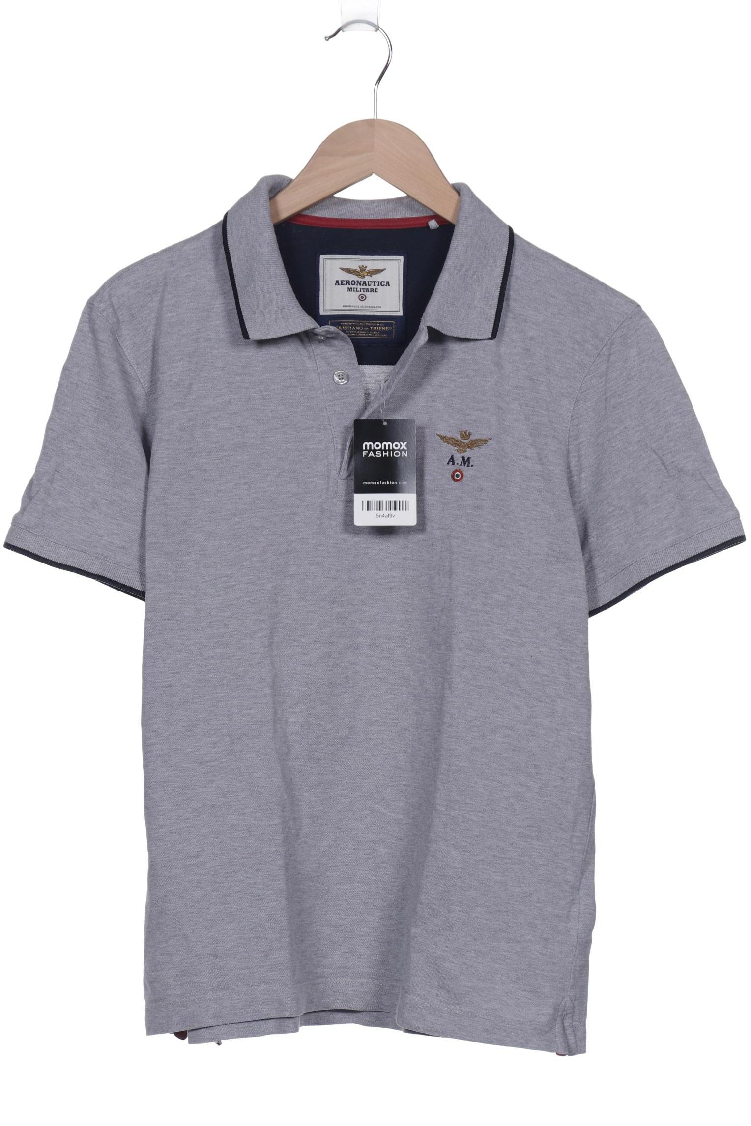 

Aeronautica Militare Herren Poloshirt, grau