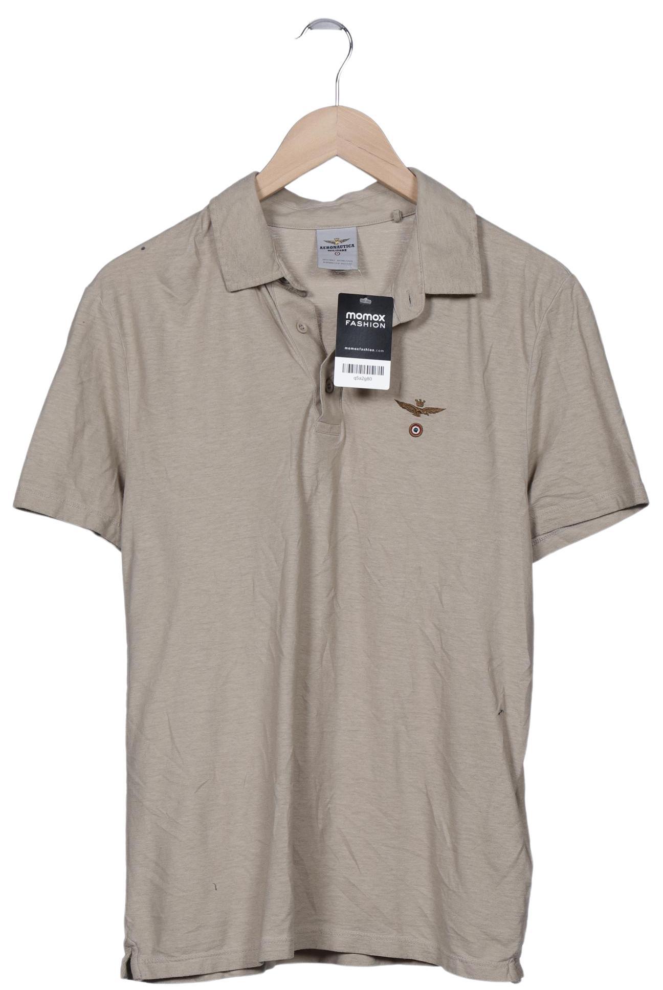 

Aeronautica Militare Herren Poloshirt, braun, Gr. 52