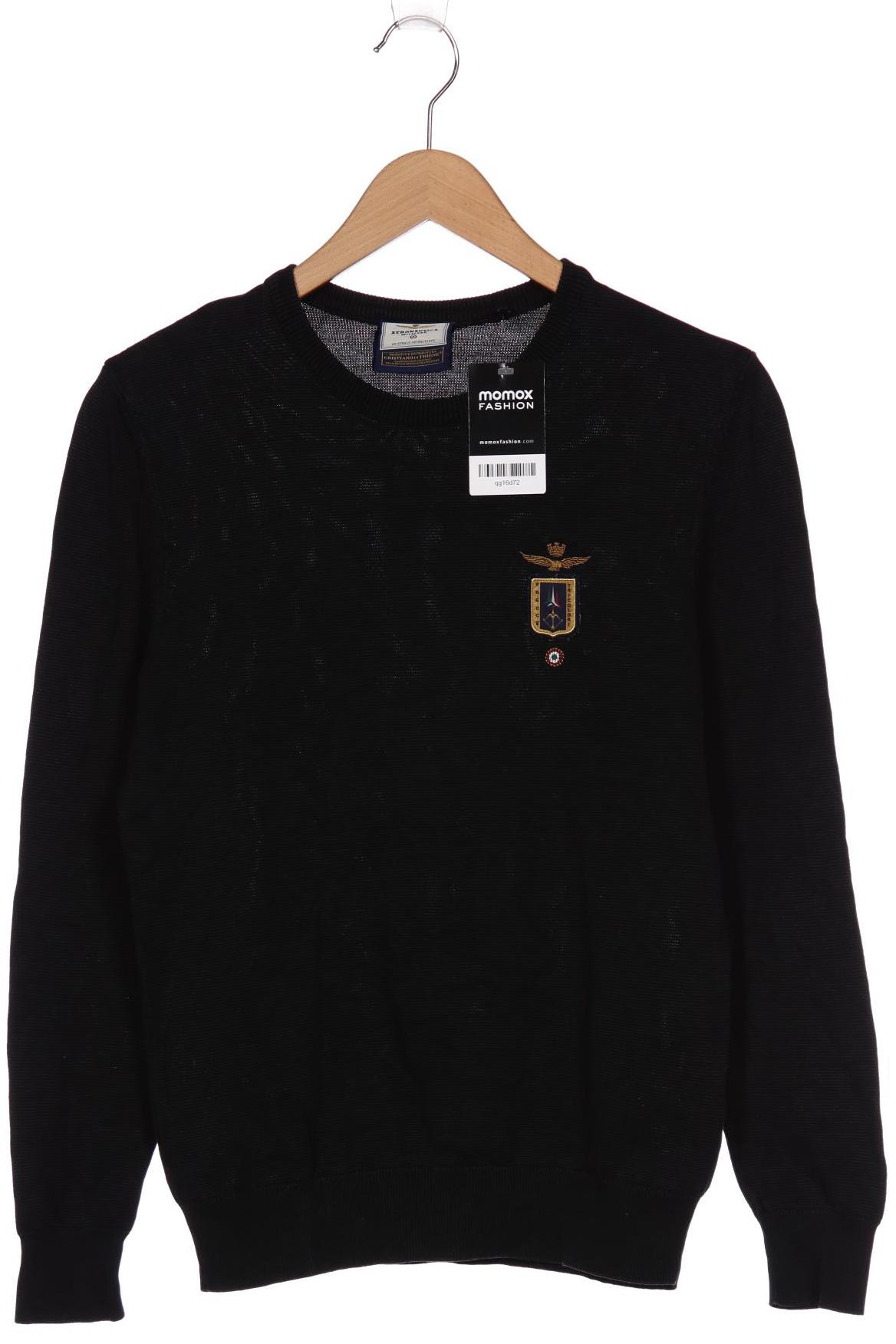 

Aeronautica Militare Herren Pullover, schwarz