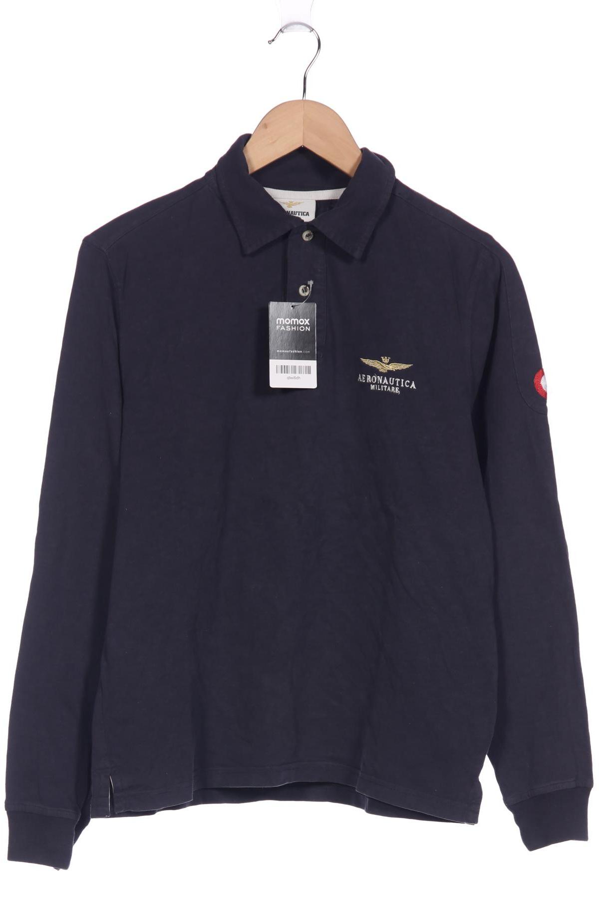 Thumbnail - Aeronautica Militare Herren Poloshirt, marineblau, Gr. 46
