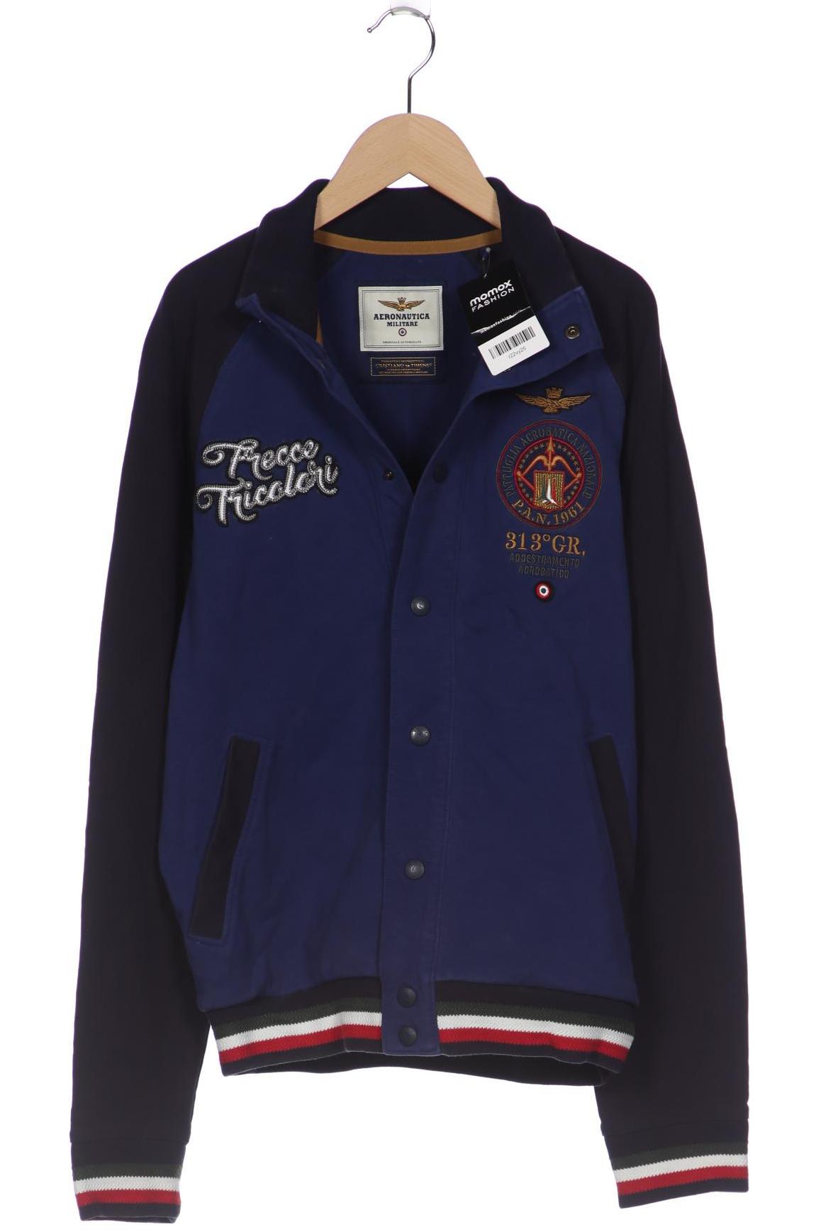 

Aeronautica Militare Herren Sweatshirt, marineblau