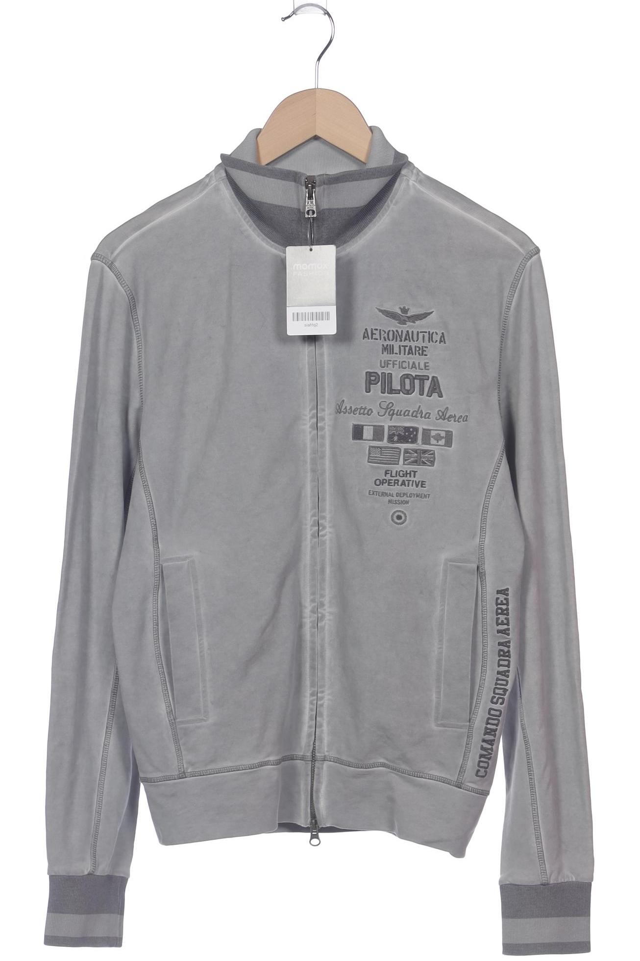 

Aeronautica Militare Herren Sweatshirt, grau, Gr. 48