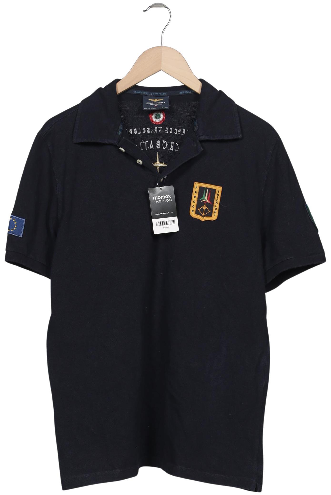 

Aeronautica Militare Herren Poloshirt, marineblau, Gr. 54