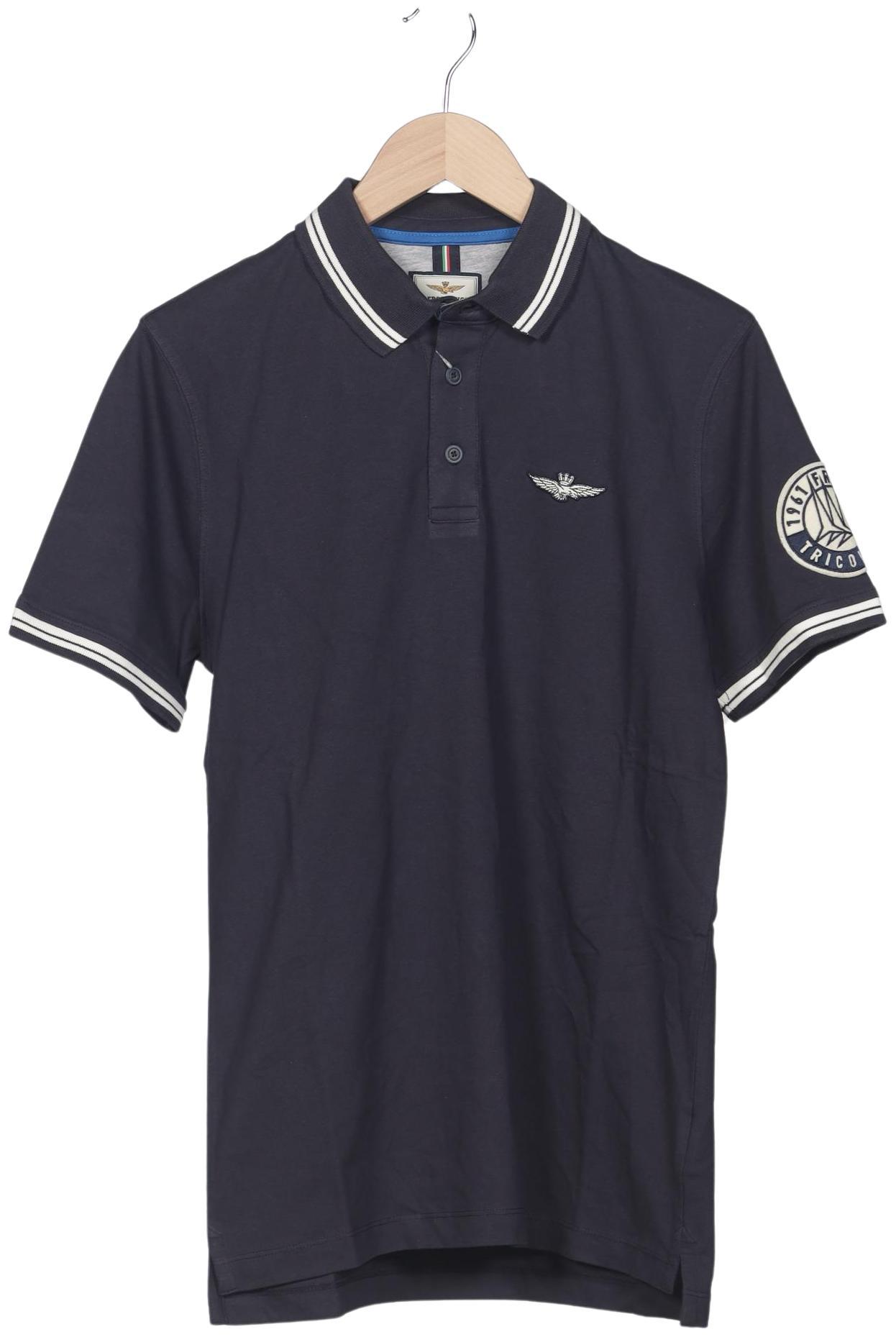 

Aeronautica Militare Herren Poloshirt, marineblau, Gr. 52