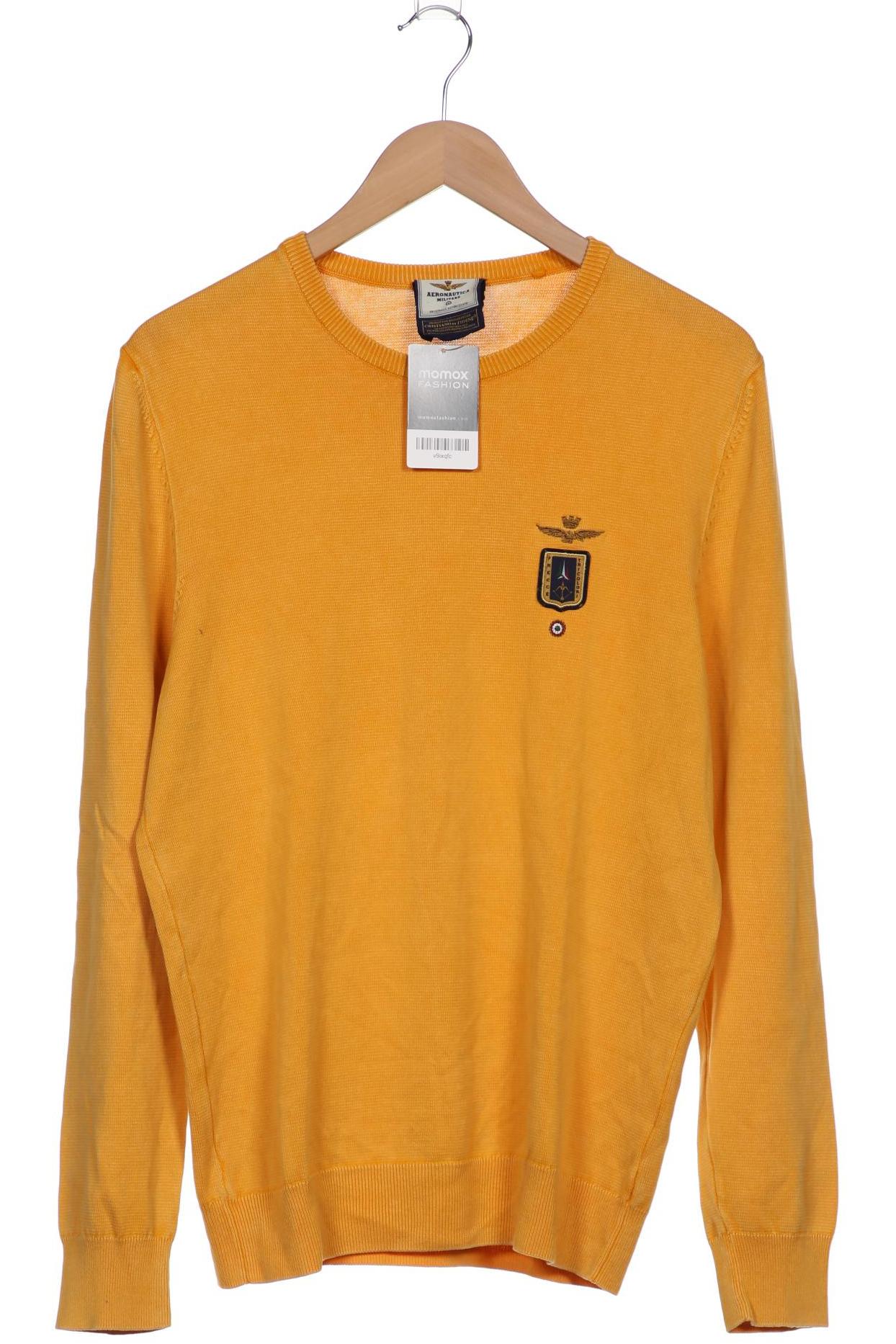 

Aeronautica Militare Herren Pullover, gelb, Gr. 52