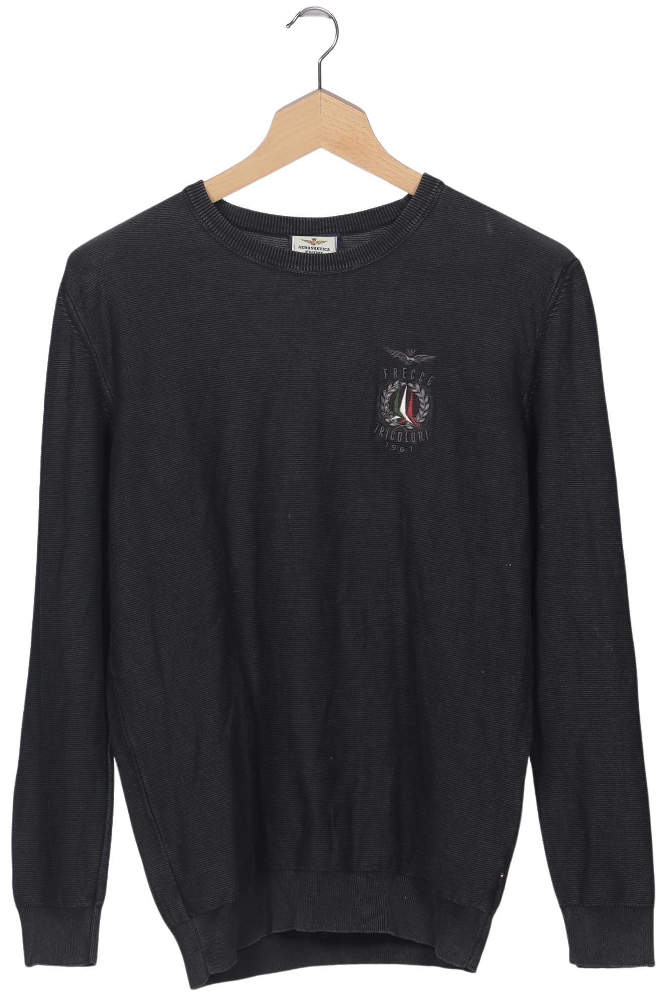 

Aeronautica Militare Herren Pullover, grau, Gr. 58