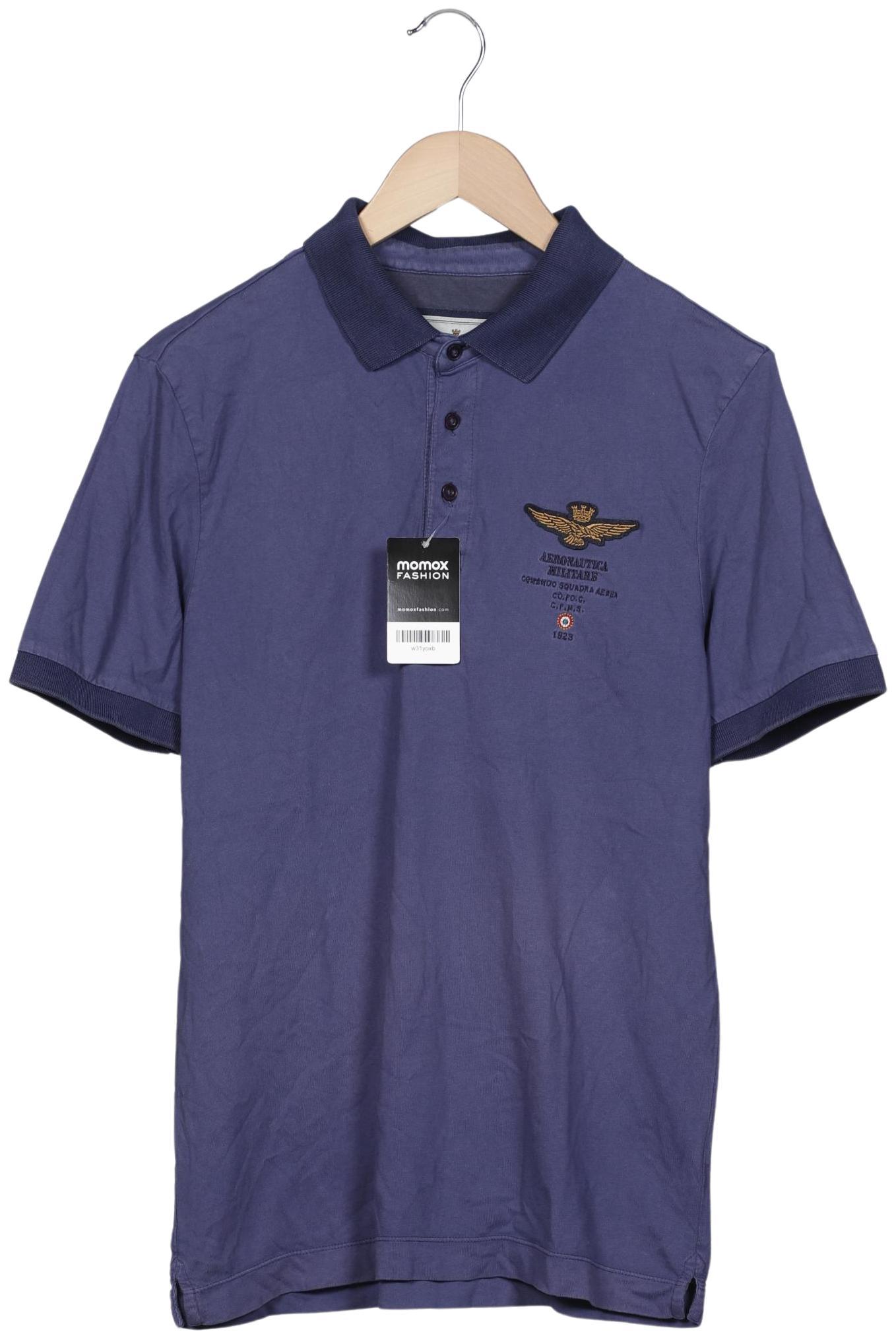 

Aeronautica Militare Herren Poloshirt, marineblau, Gr. 48