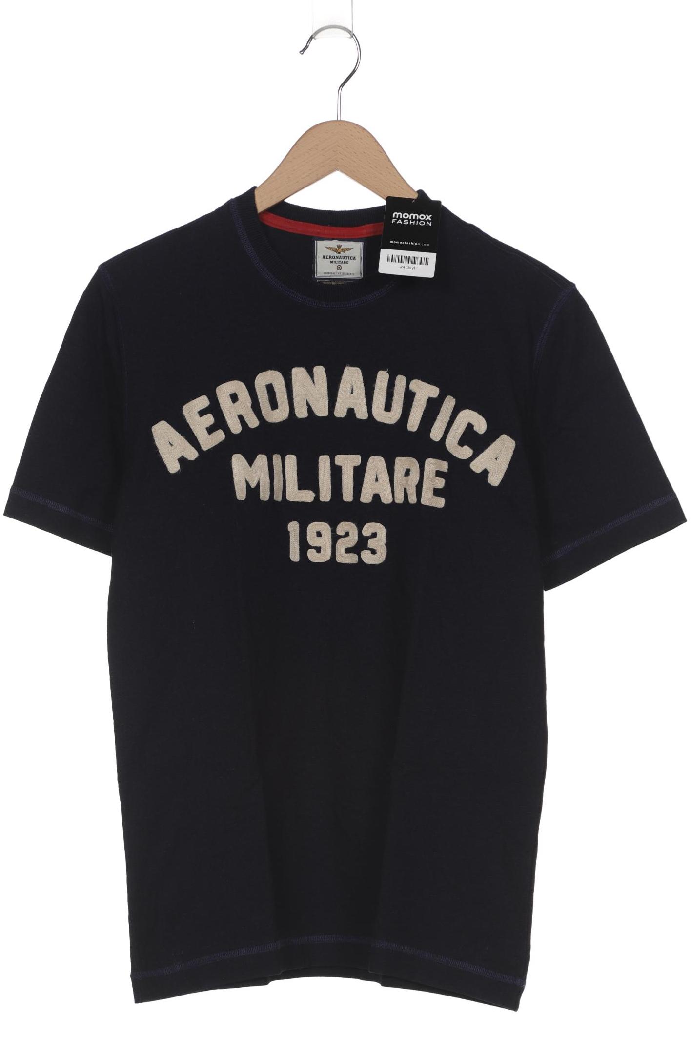 

Aeronautica Militare Herren T-Shirt, marineblau, Gr. 48