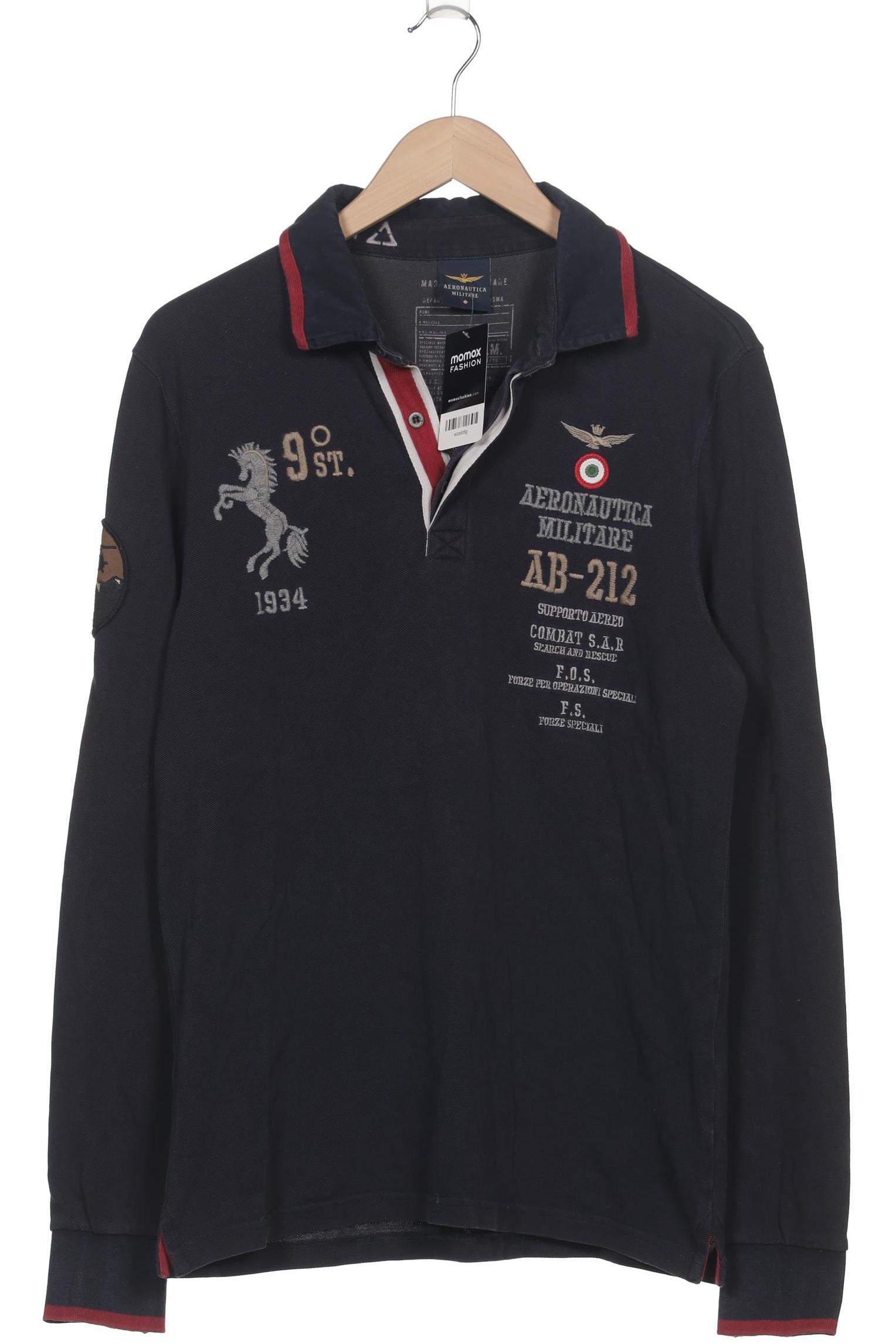 

Aeronautica Militare Herren Poloshirt, marineblau, Gr. 52