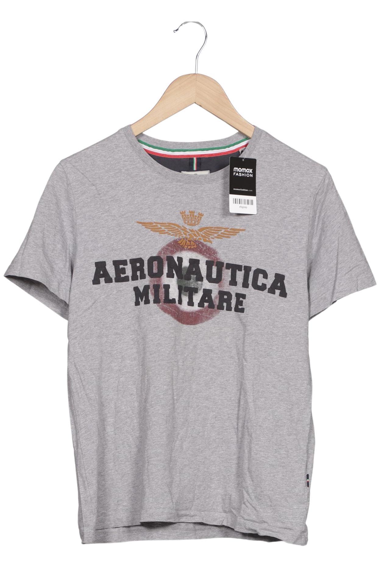 

Aeronautica Militare Herren T-Shirt, grau, Gr. 46