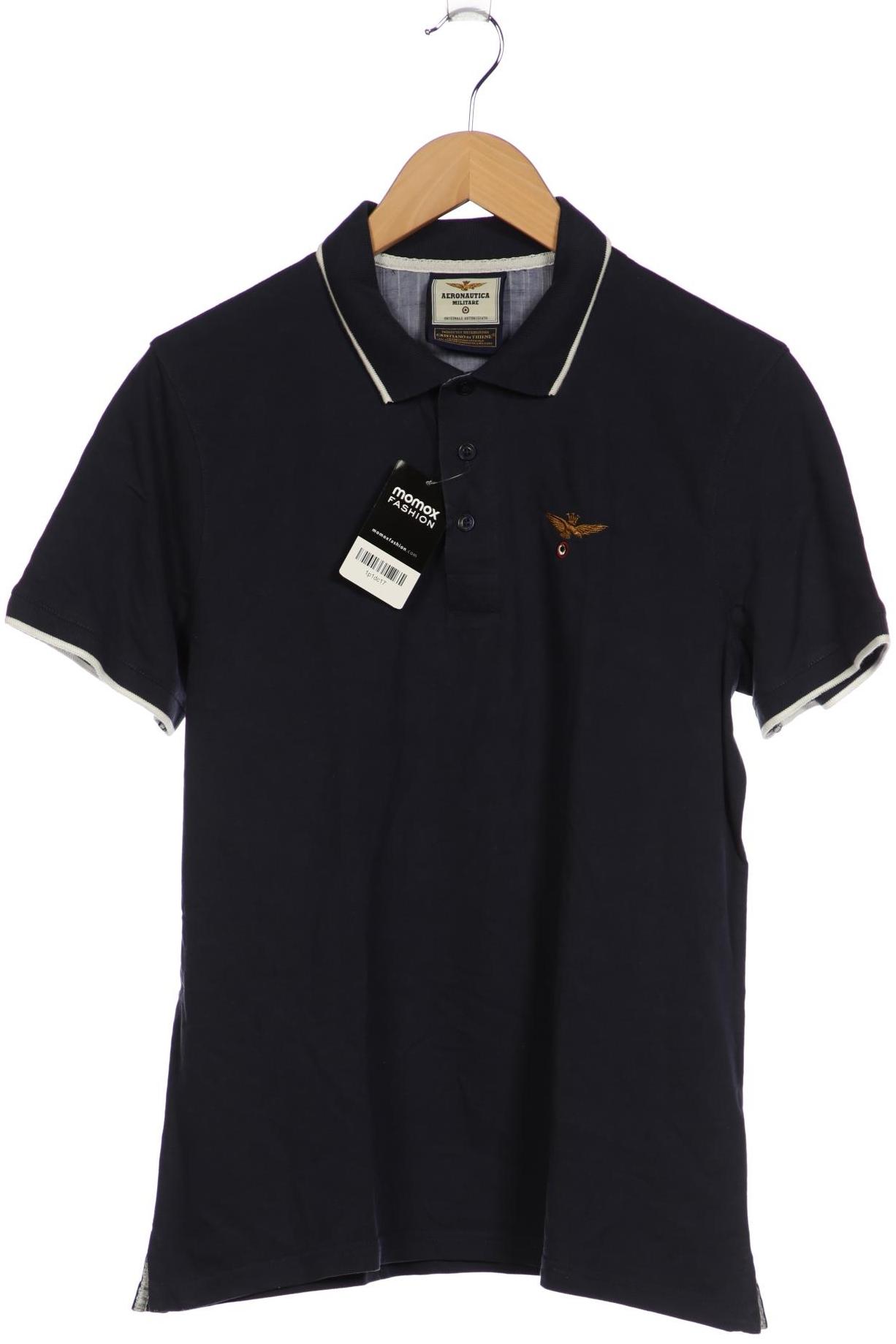 

Aeronautica Militare Herren Poloshirt, blau, Gr. 52