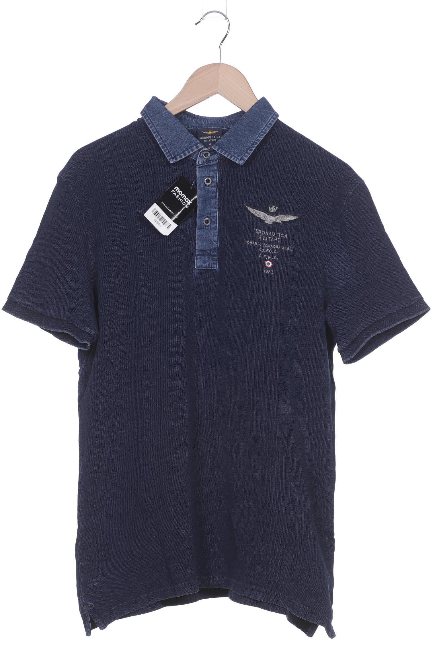

Aeronautica Militare Herren Poloshirt, marineblau