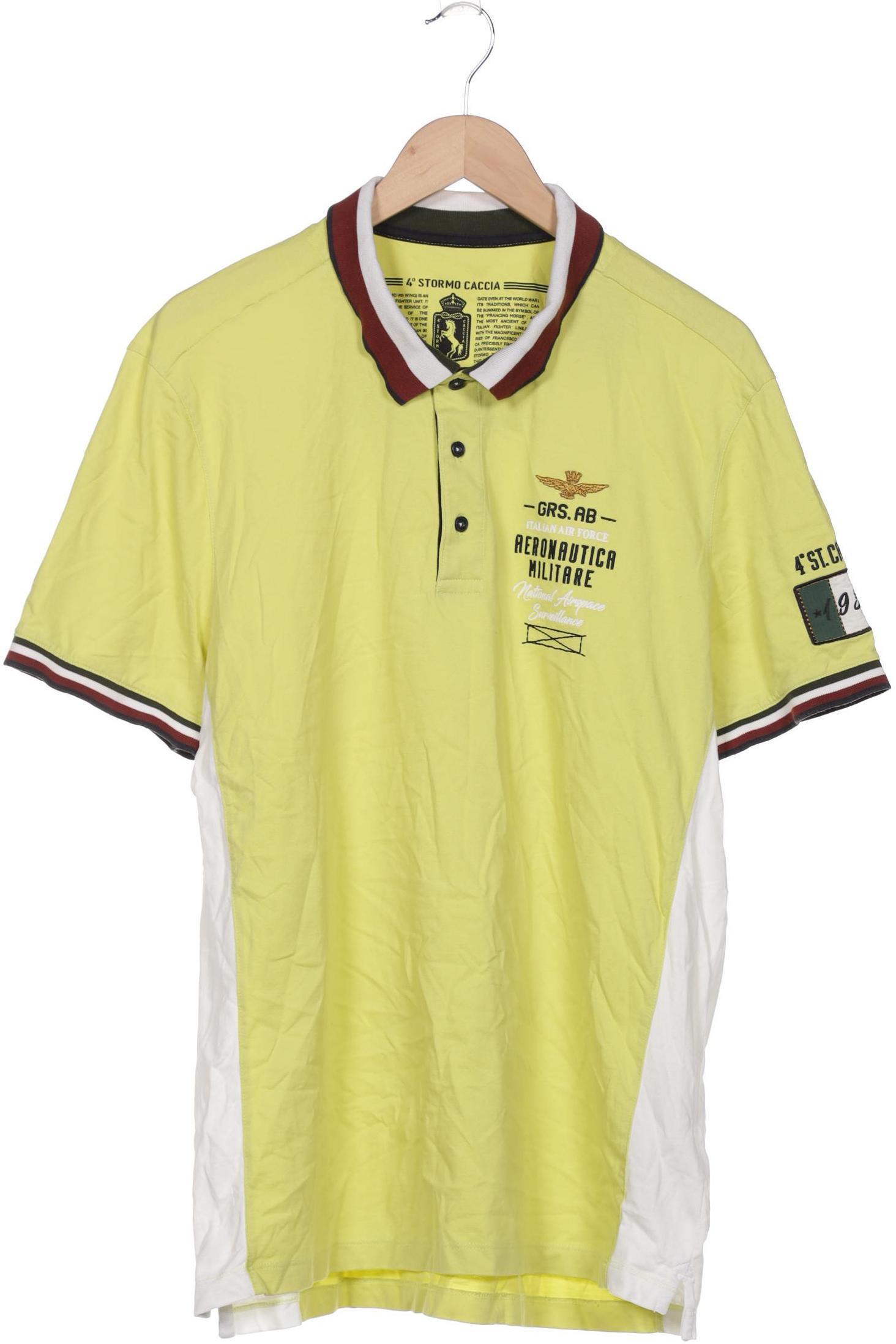 

Aeronautica Militare Herren Poloshirt, hellgrün, Gr. 58
