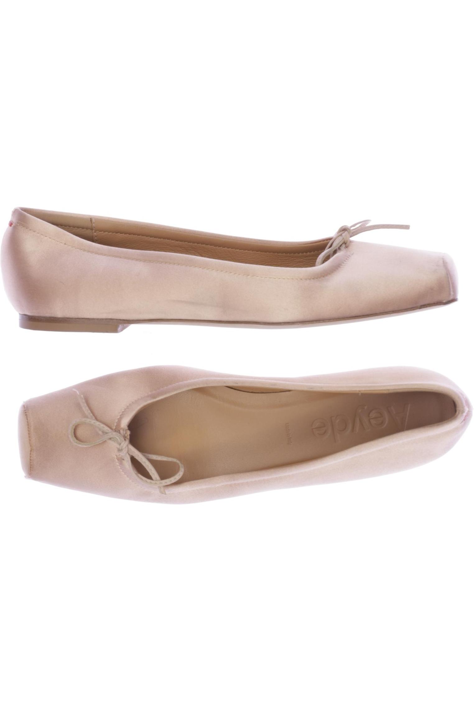 

aeyde Damen Ballerinas, beige, Gr. 37