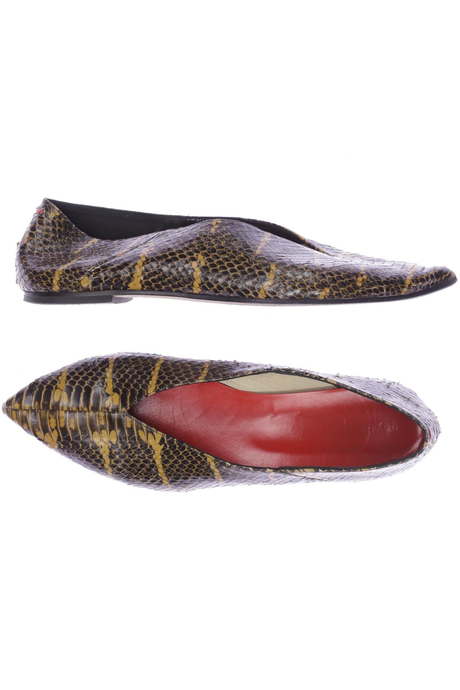 

aeyde Damen Ballerinas, gelb, Gr. 41