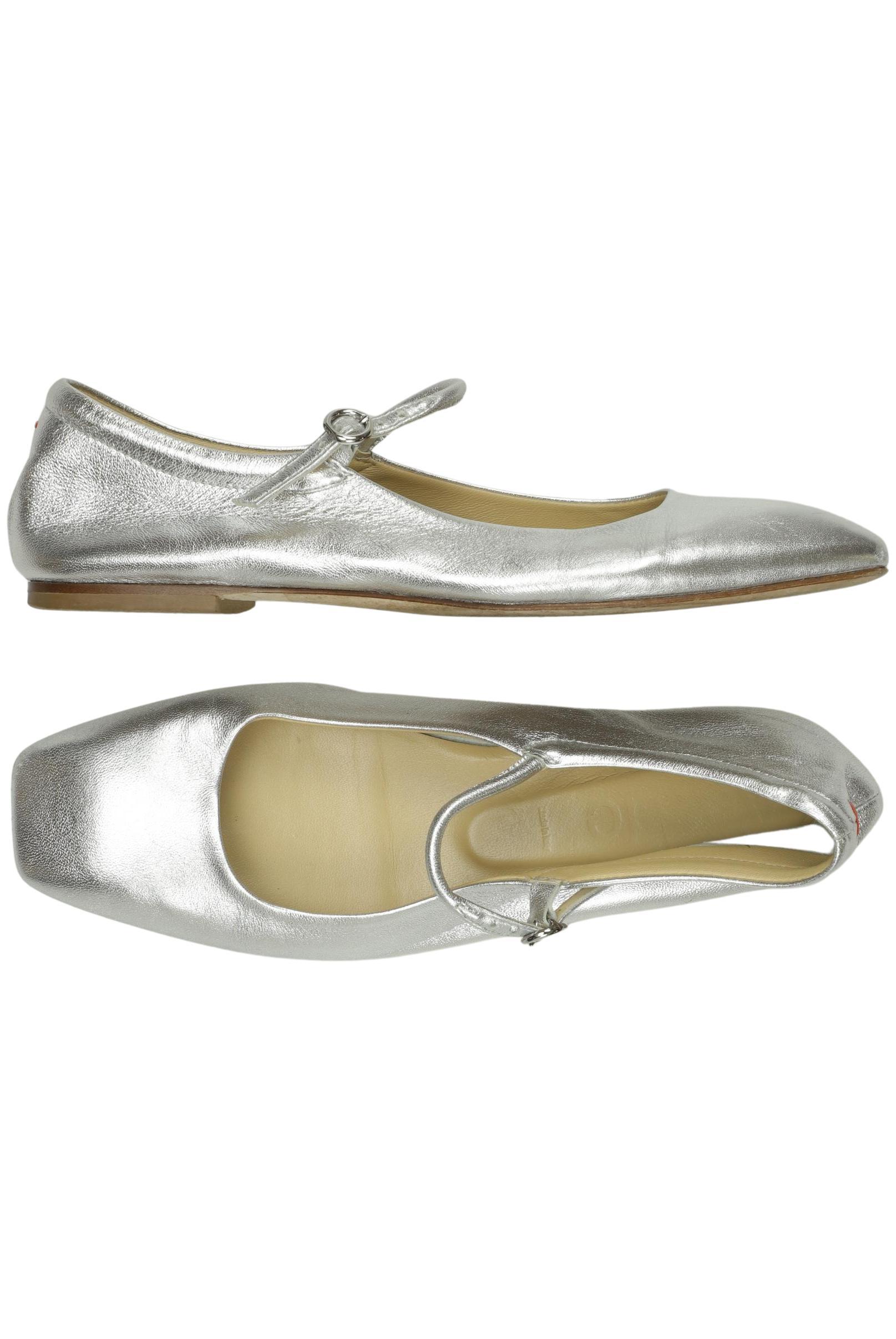 

aeyde Damen Ballerinas, silber, Gr. 37
