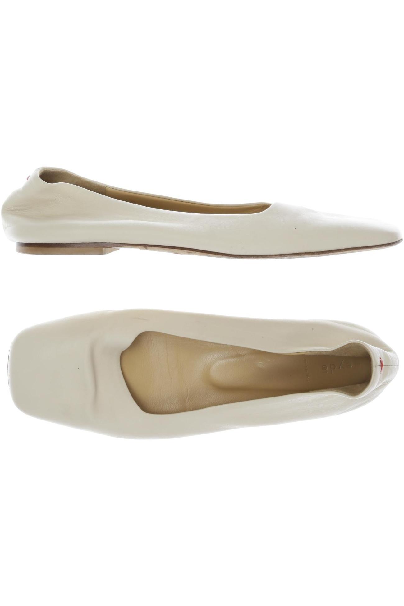 

aeyde Damen Ballerinas, cremeweiß, Gr. 37