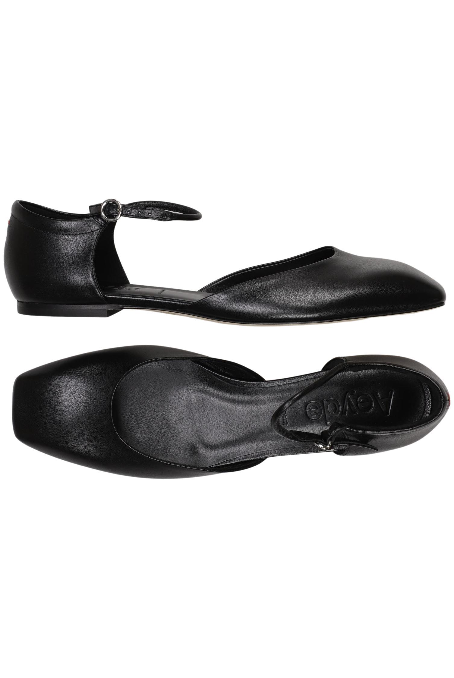 

aeyde Damen Ballerinas, schwarz, Gr. 40.5