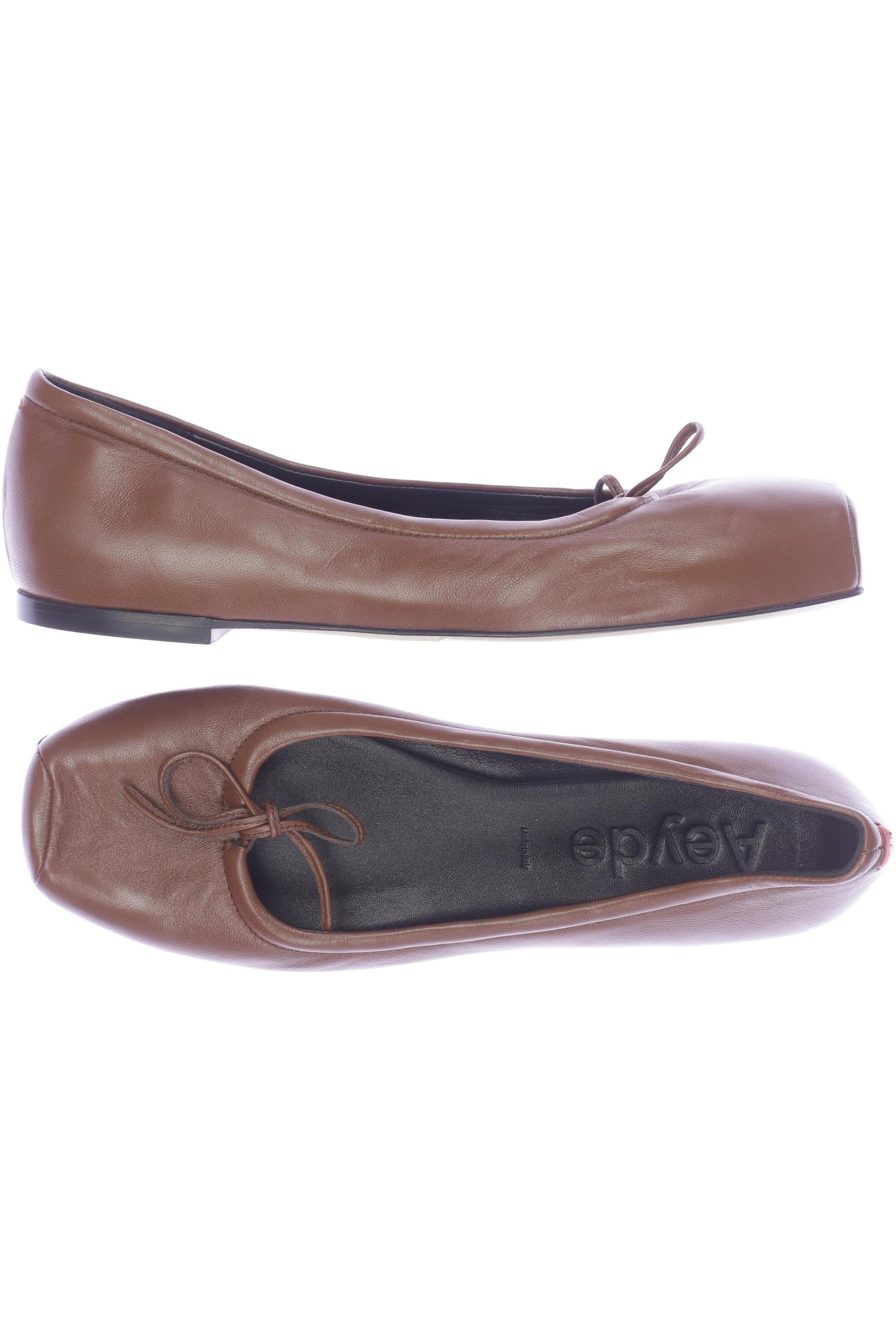 

aeyde Damen Ballerinas, braun, Gr. 37