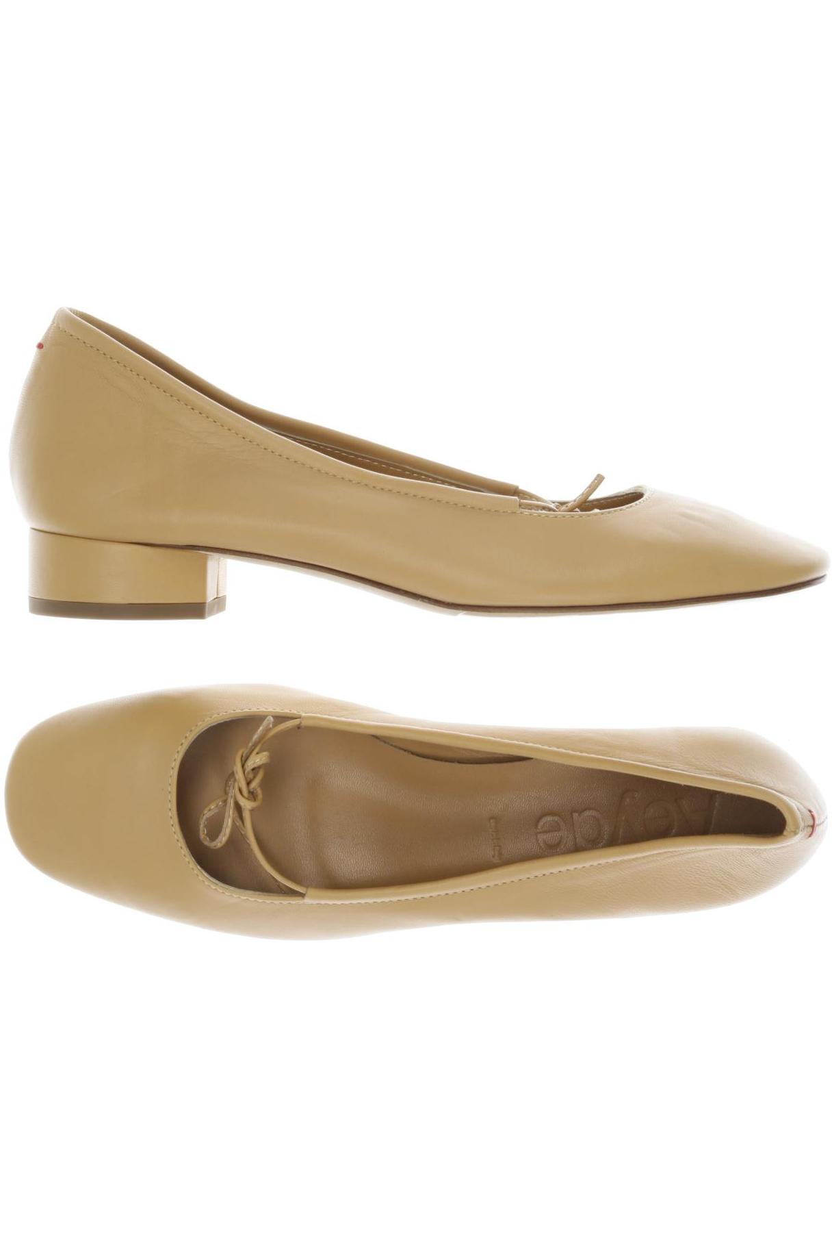

aeyde Damen Ballerinas, beige, Gr. 37
