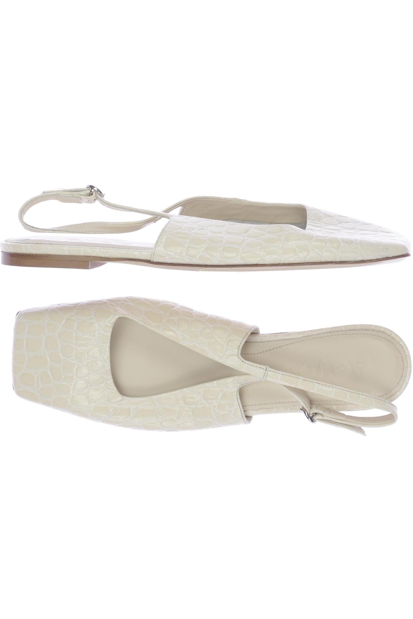 

aeyde Damen Sandale, beige, Gr. 37