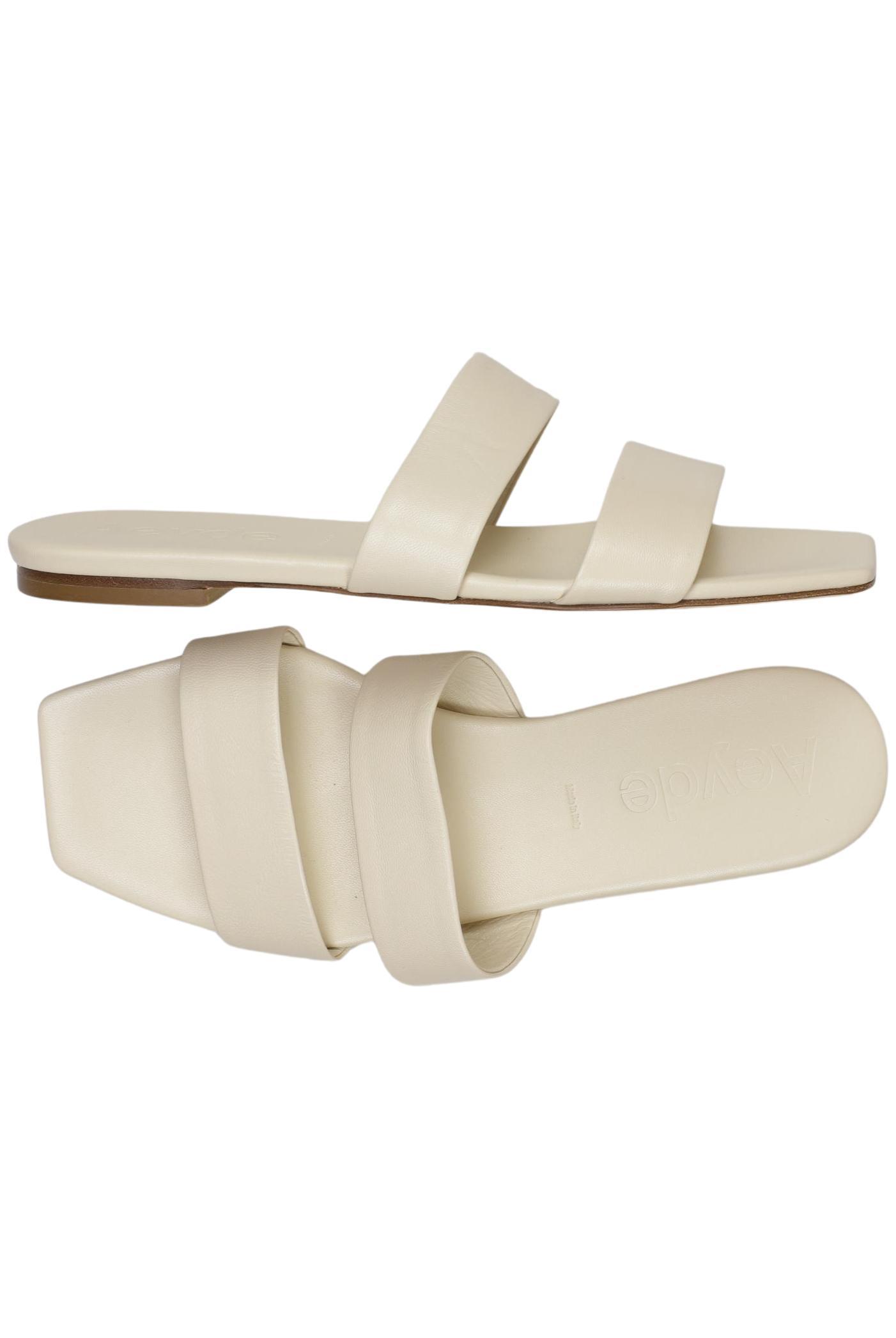 

aeyde Damen Sandale, cremeweiß, Gr. 37