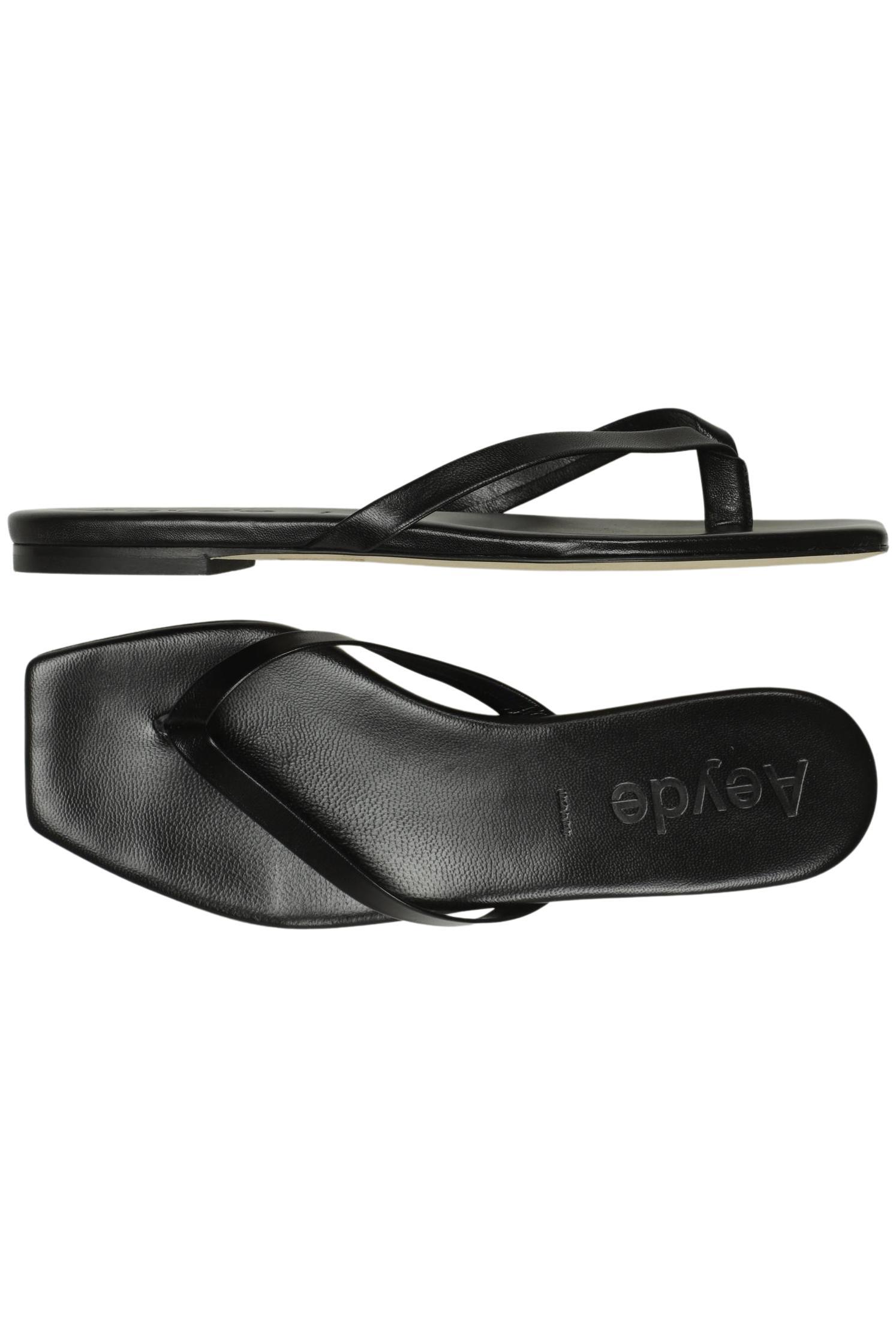 

aeyde Damen Sandale, schwarz, Gr. 38