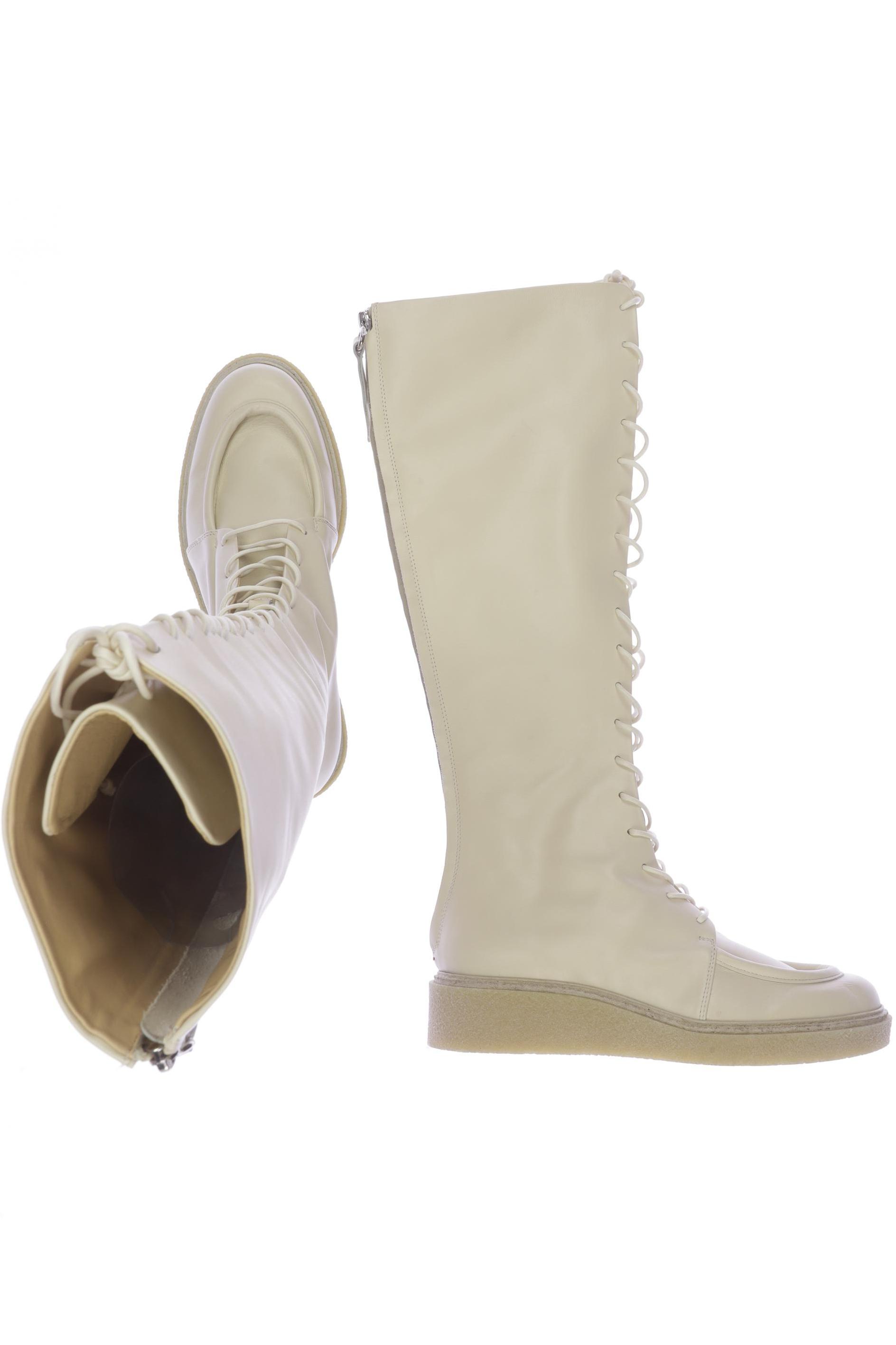 

aeyde Damen Stiefel, cremeweiß, Gr. 37