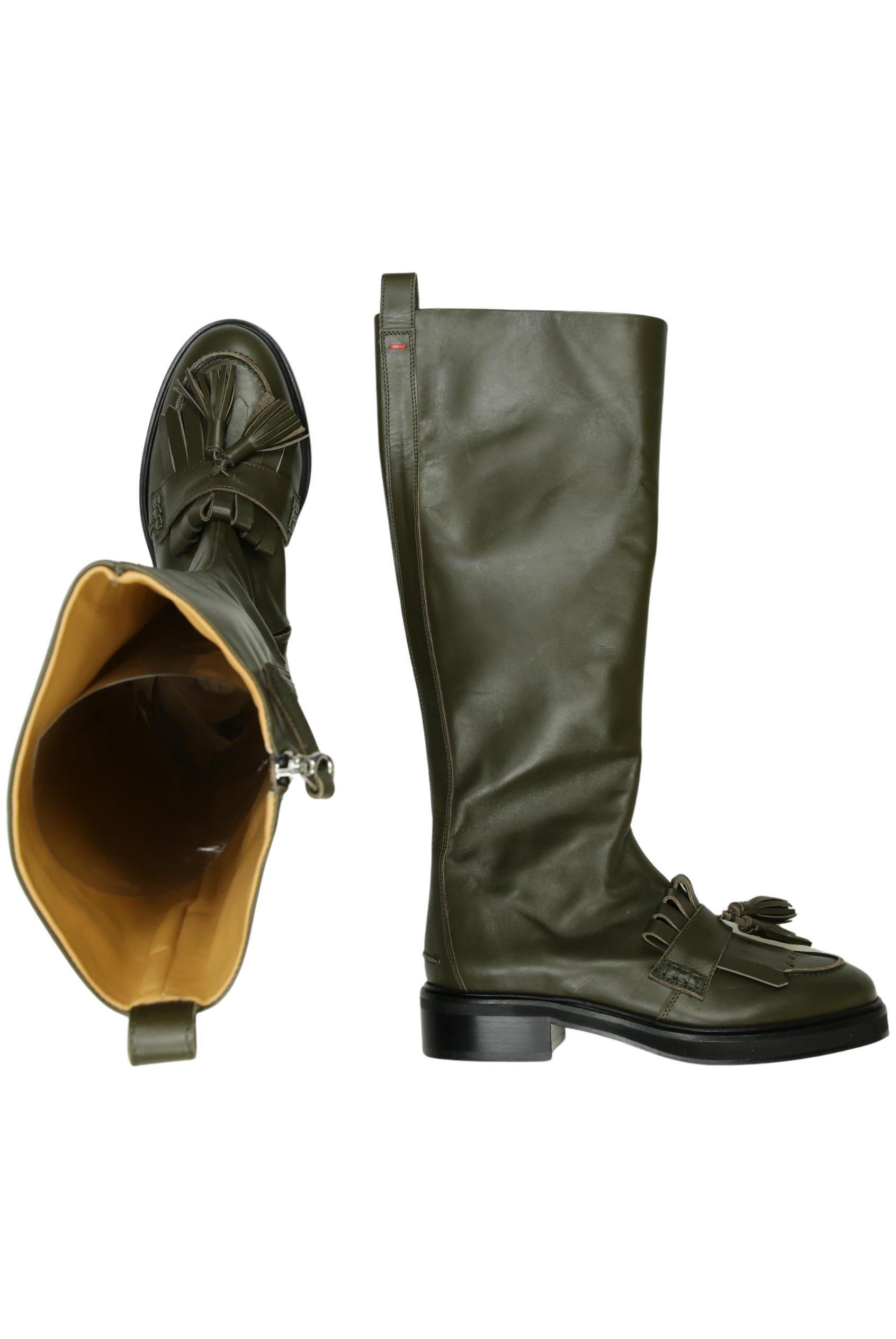 

aeyde Damen Stiefel, grün, Gr. 37