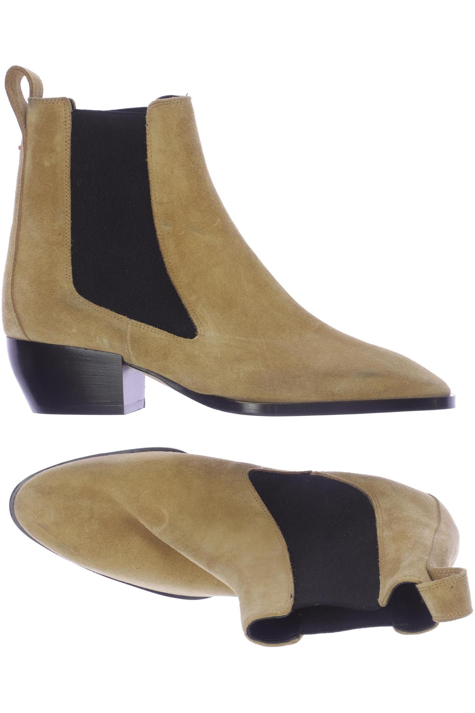 

aeyde Damen Stiefelette, beige, Gr. 37