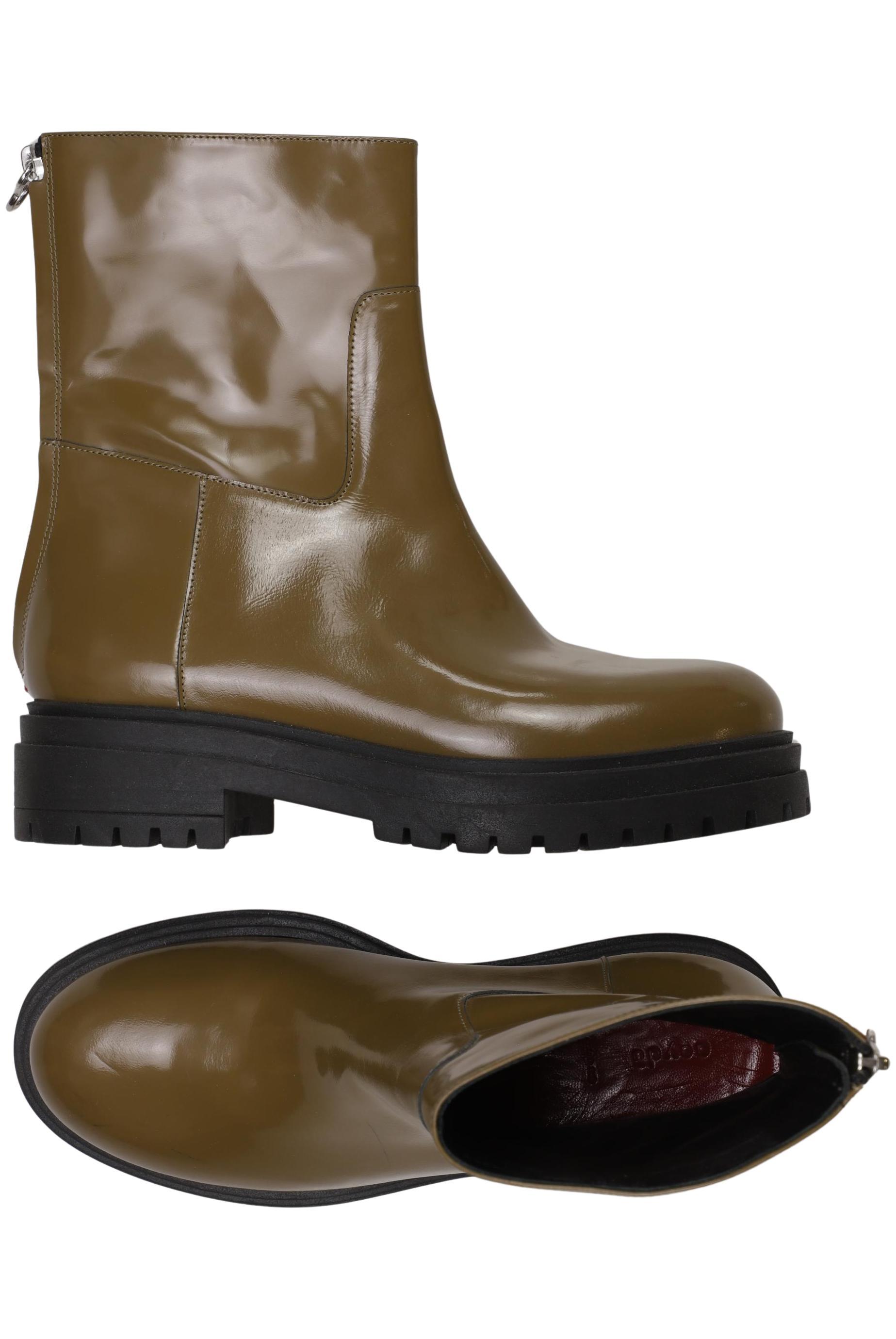 

aeyde Damen Stiefelette, grün, Gr. 37