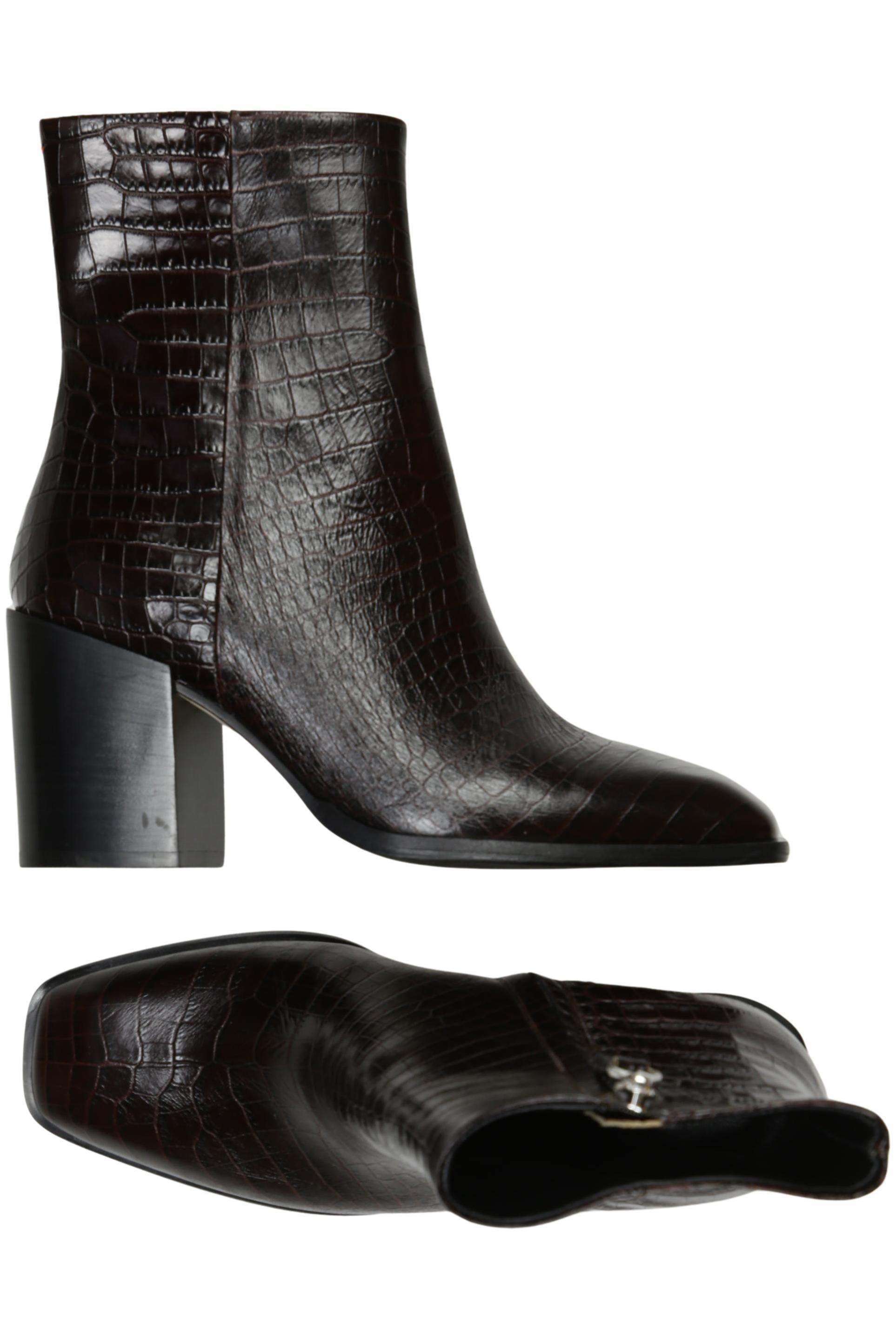 

aeyde Damen Stiefelette, bordeaux, Gr. 37