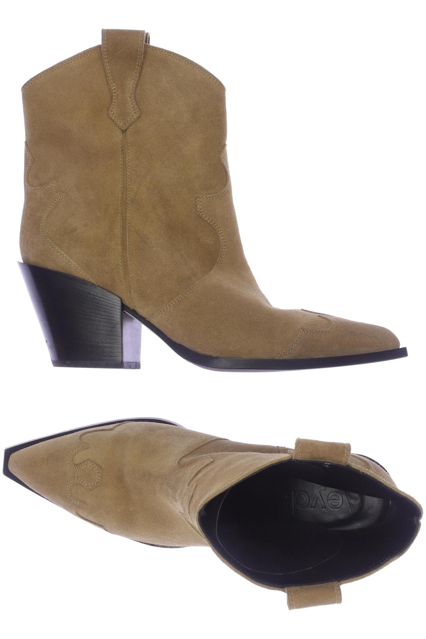 

aeyde Damen Stiefelette, beige, Gr. 39