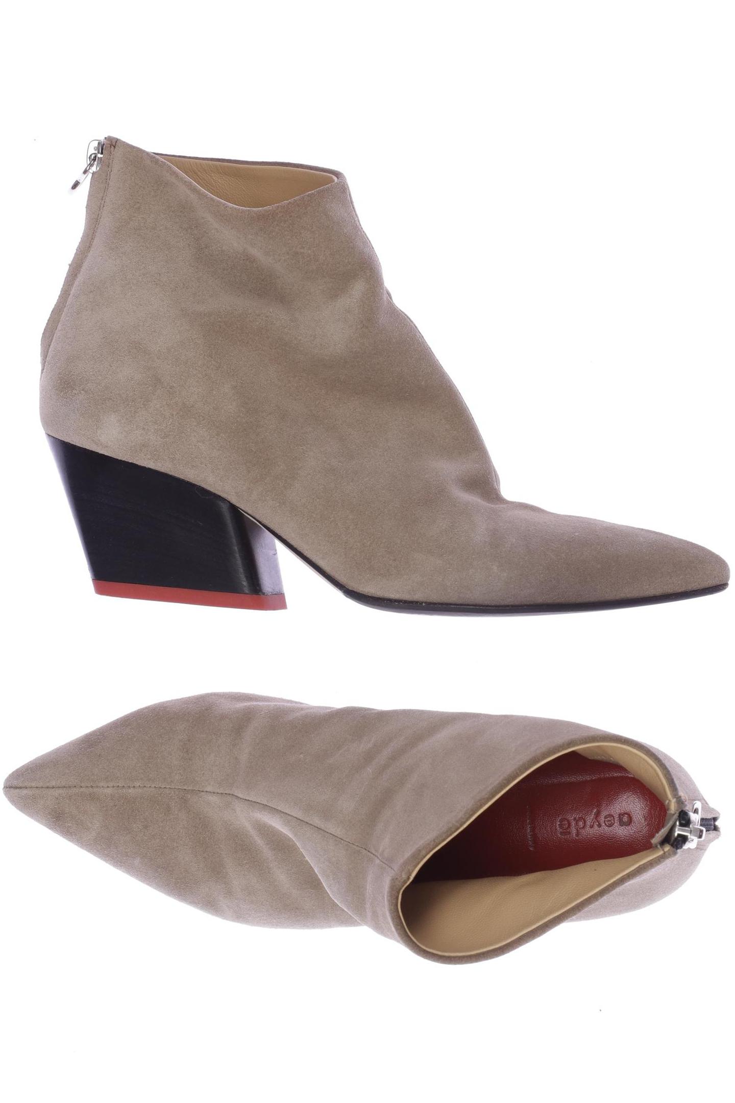 

aeyde Damen Stiefelette, beige, Gr. 36