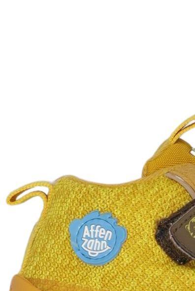 Thumbnail - Affenzahn Mädchen Kinderschuhe, gelb, Gr. 28