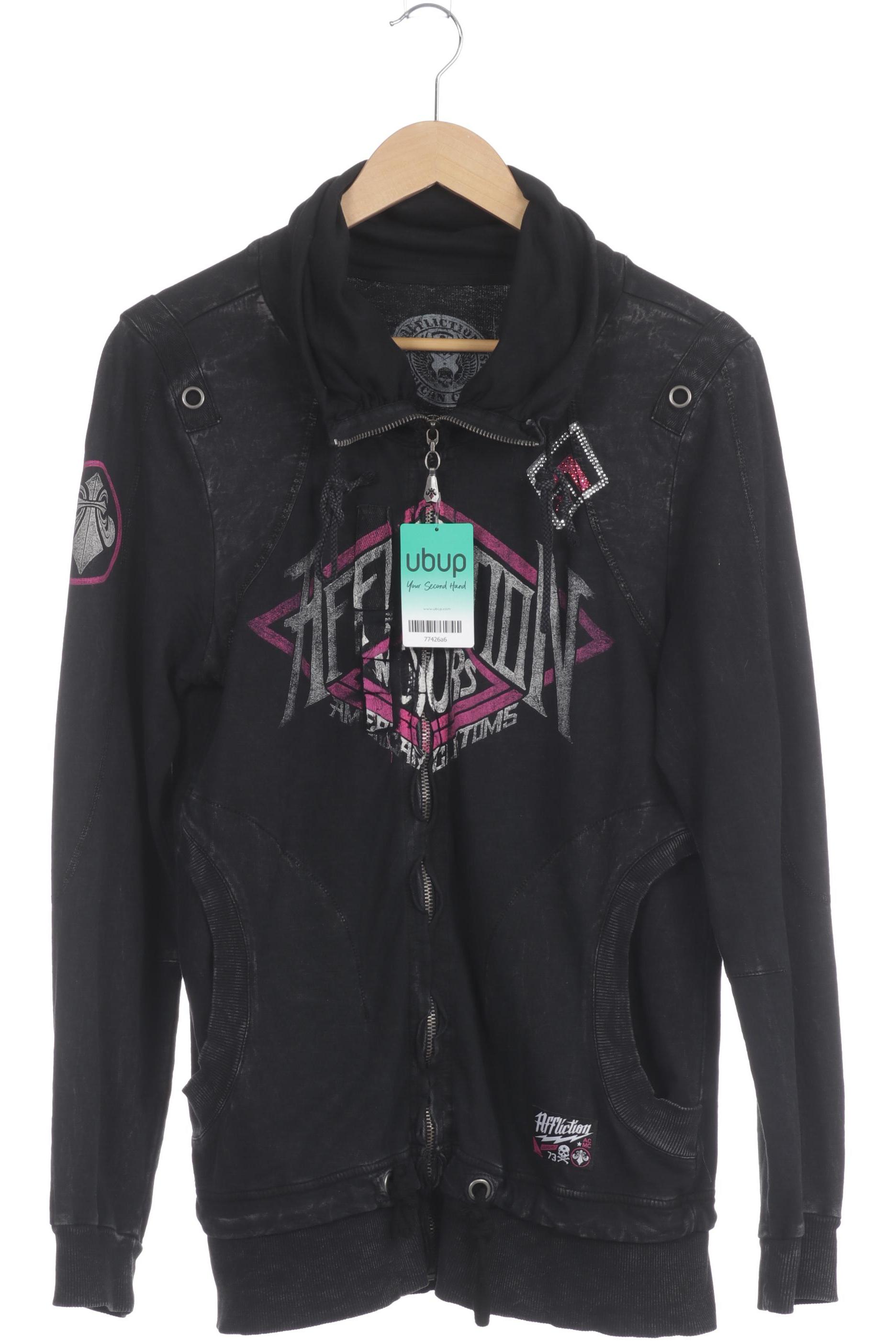 

Affliction Damen Sweatshirt, schwarz, Gr. 44