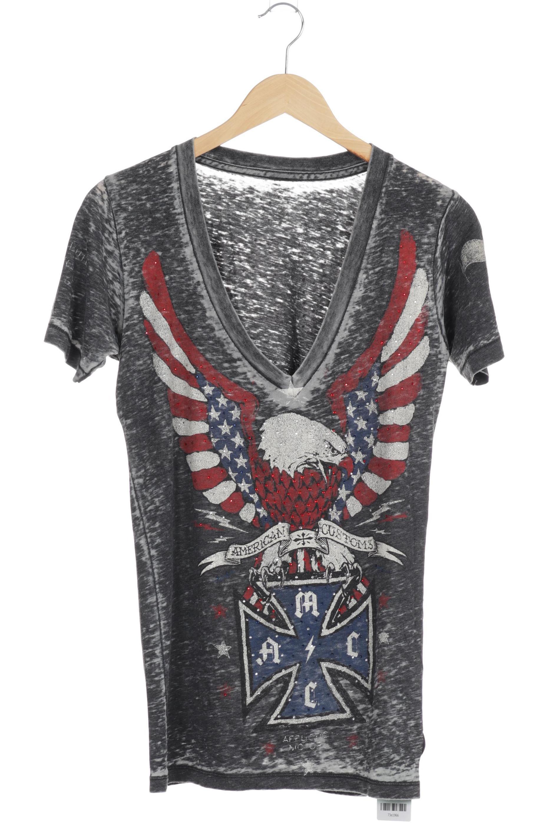 

Affliction Damen T-Shirt, grau, Gr.