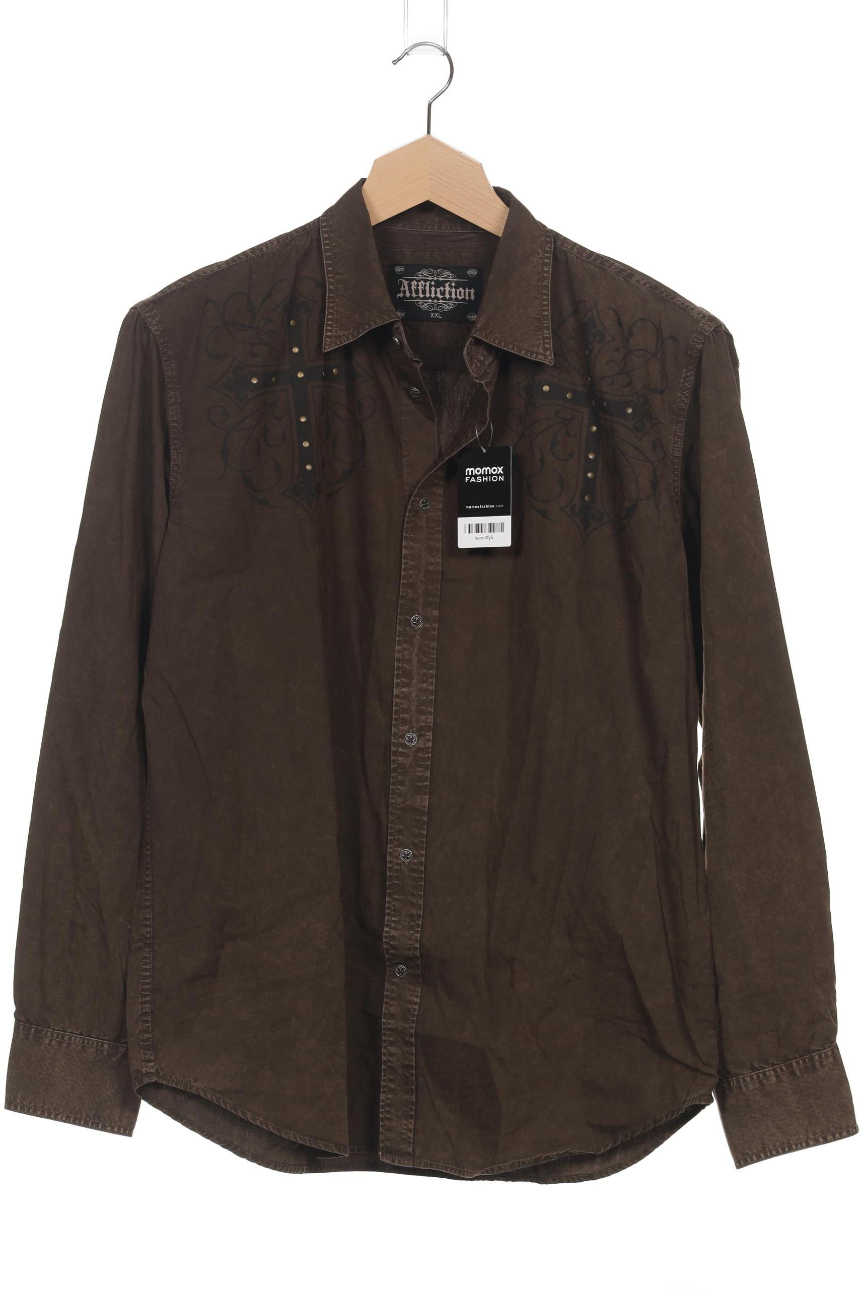 

Affliction Herren Hemd, braun, Gr. 56