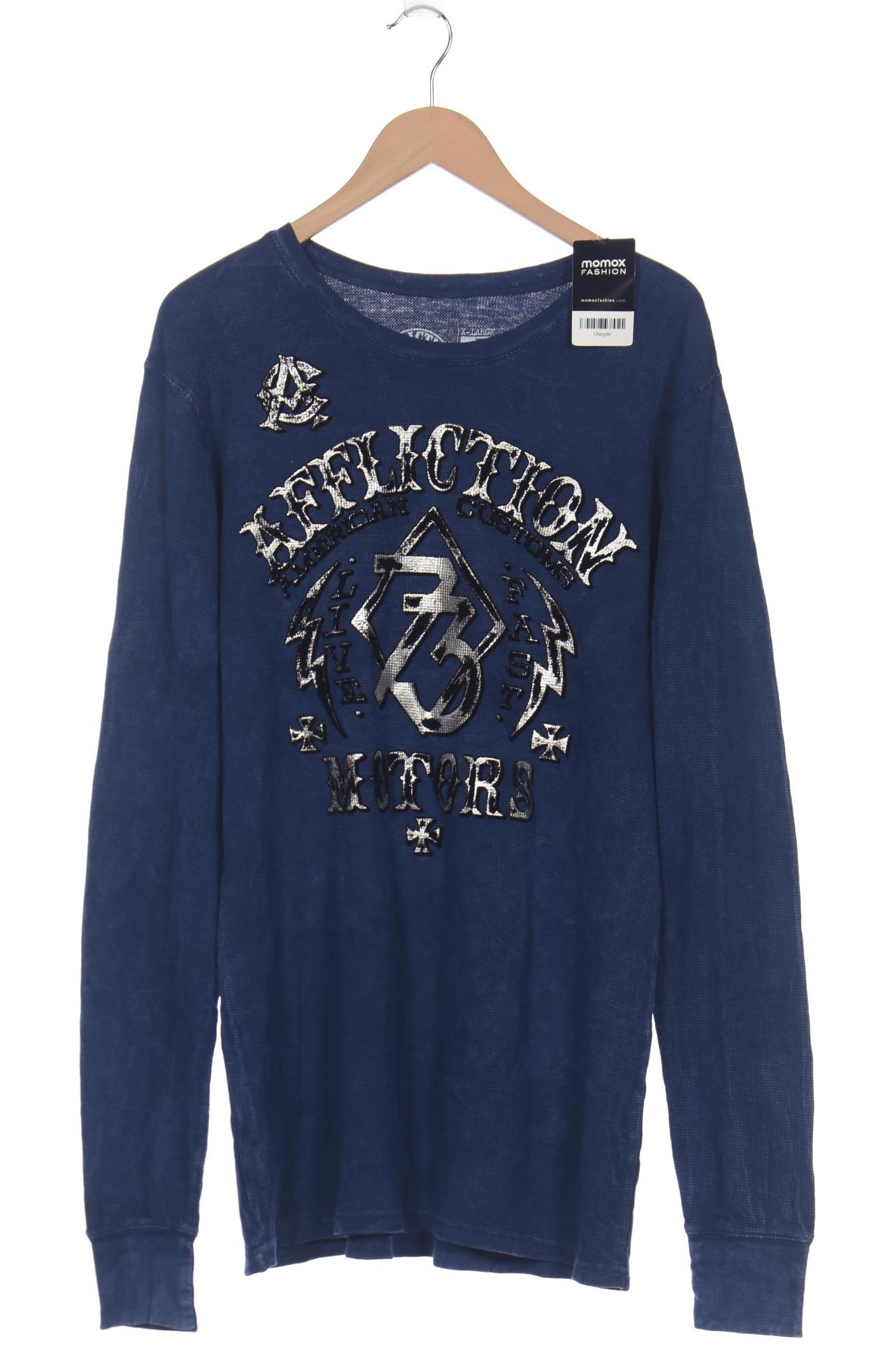 

Affliction Herren Sweatshirt, marineblau, Gr. 54