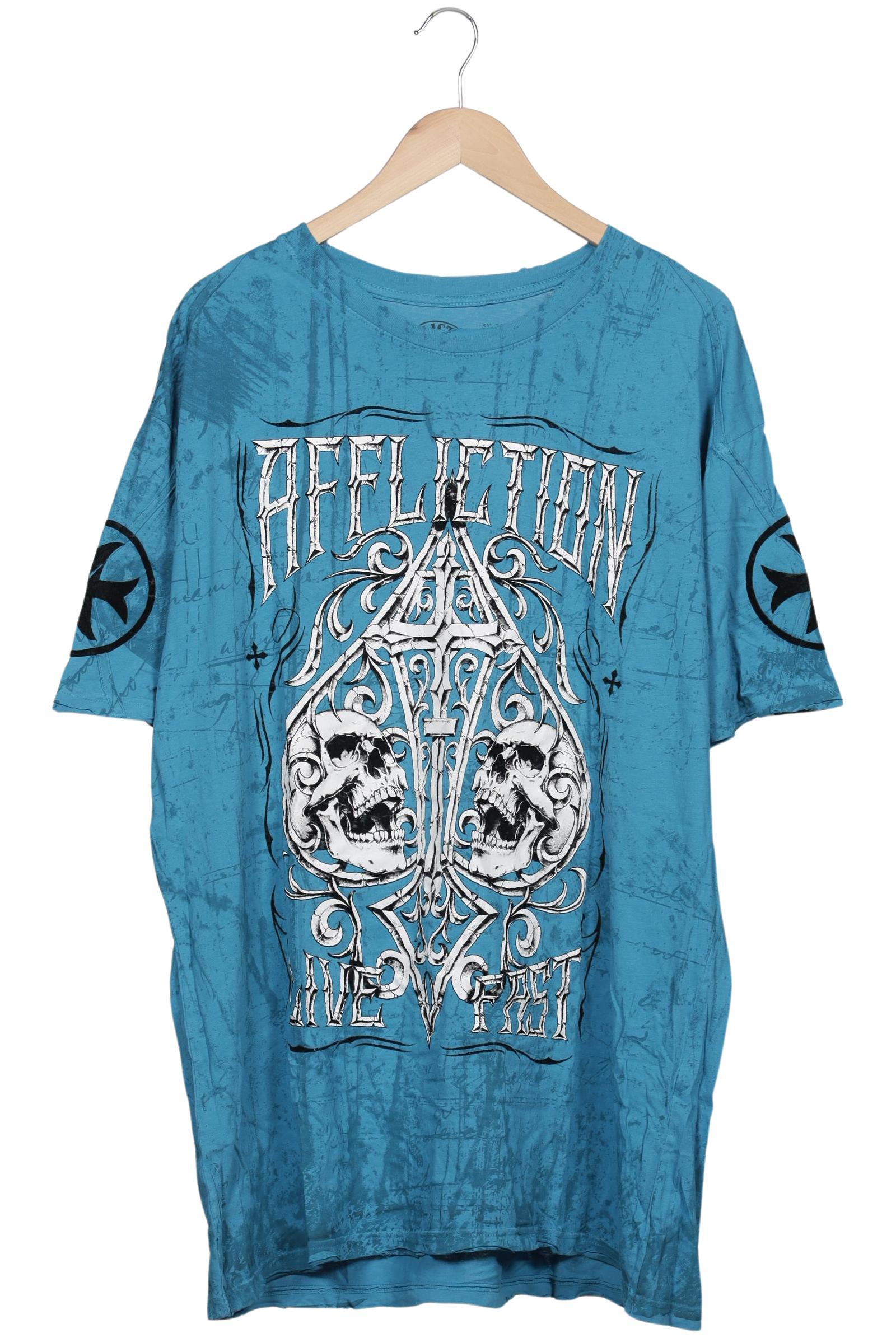 

Affliction Herren T-Shirt, blau, Gr. 58