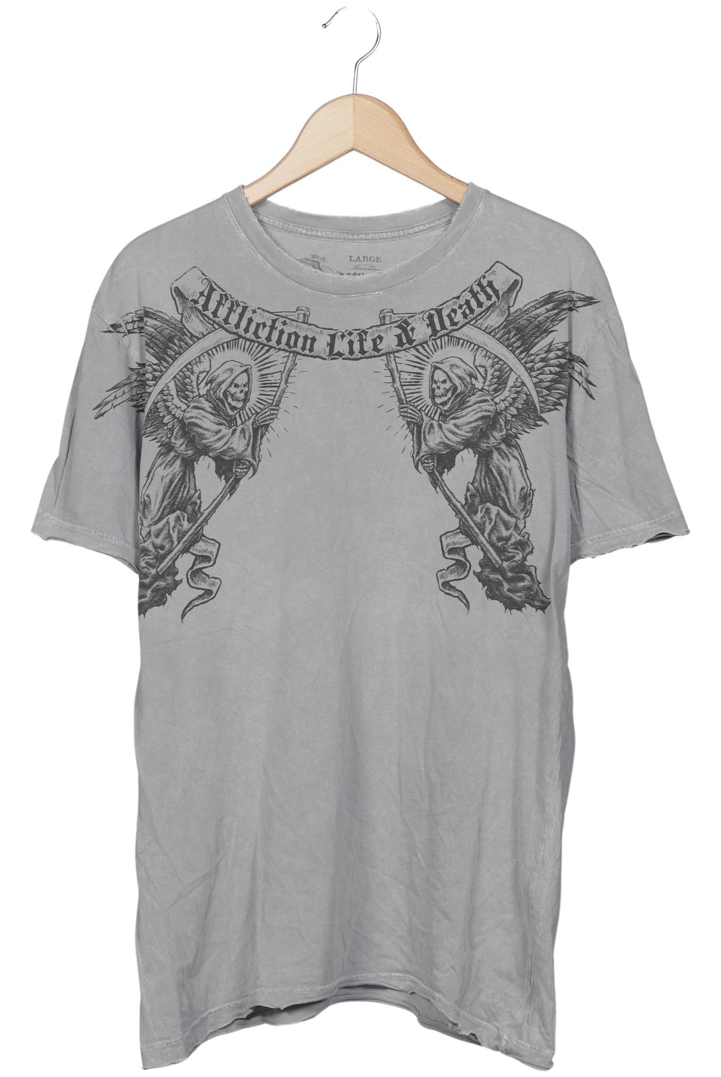 Thumbnail - Affliction Herren T-Shirt, grau, Gr. 52