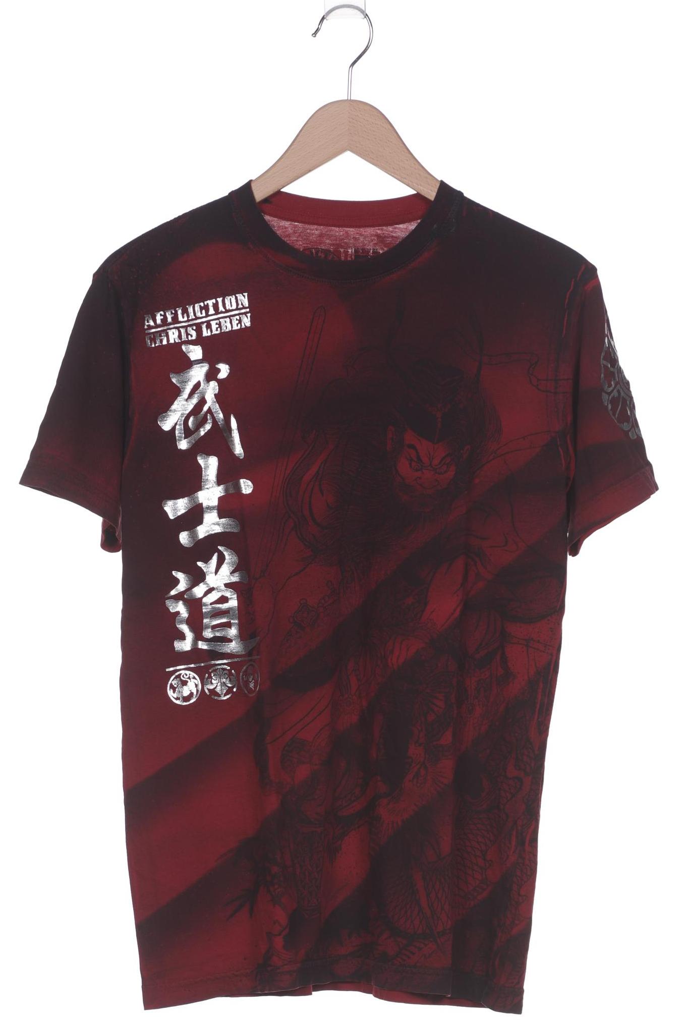 

Affliction Herren T-Shirt, bordeaux, Gr. 48