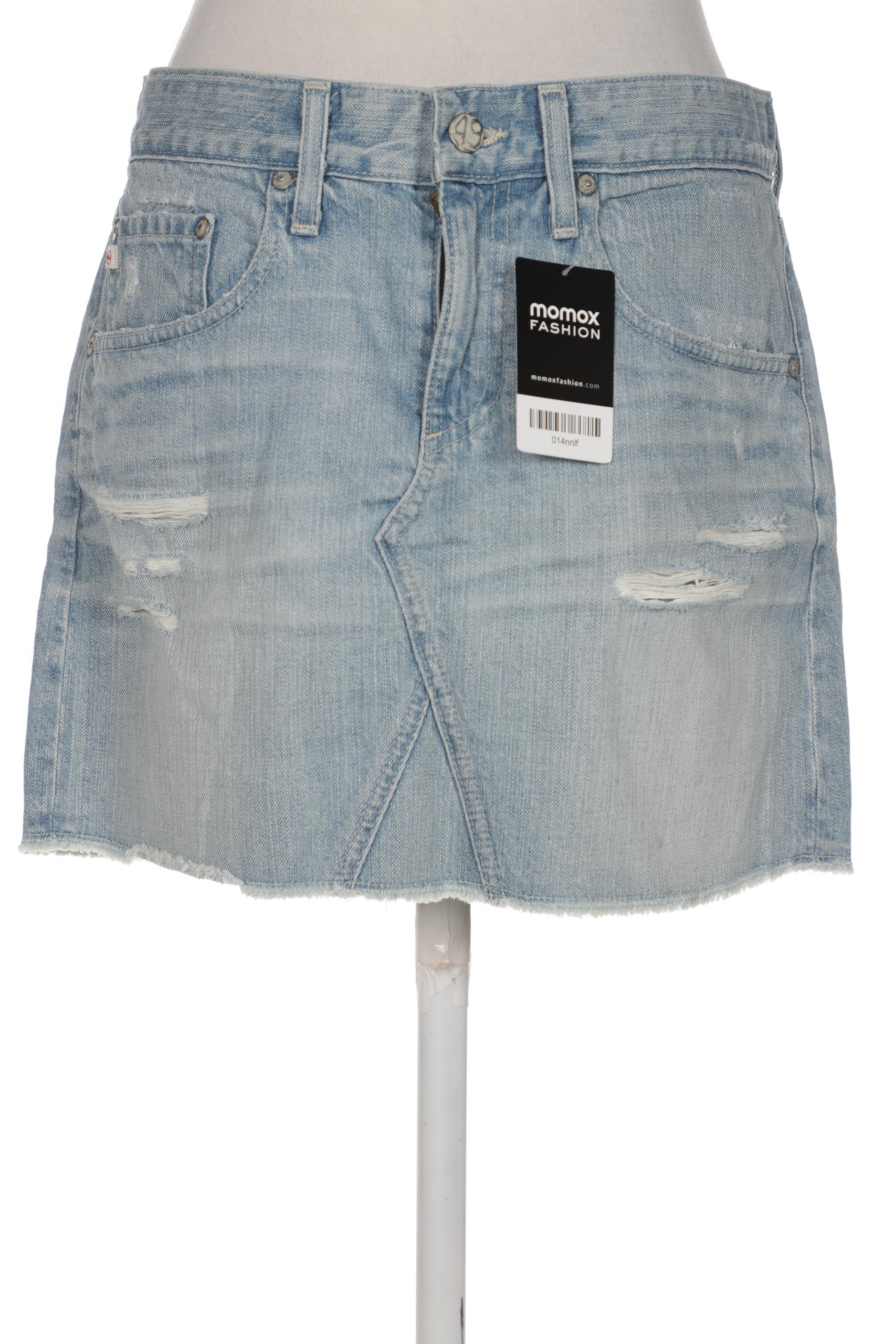 

AG Adriano Goldschmied Damen Rock, hellblau