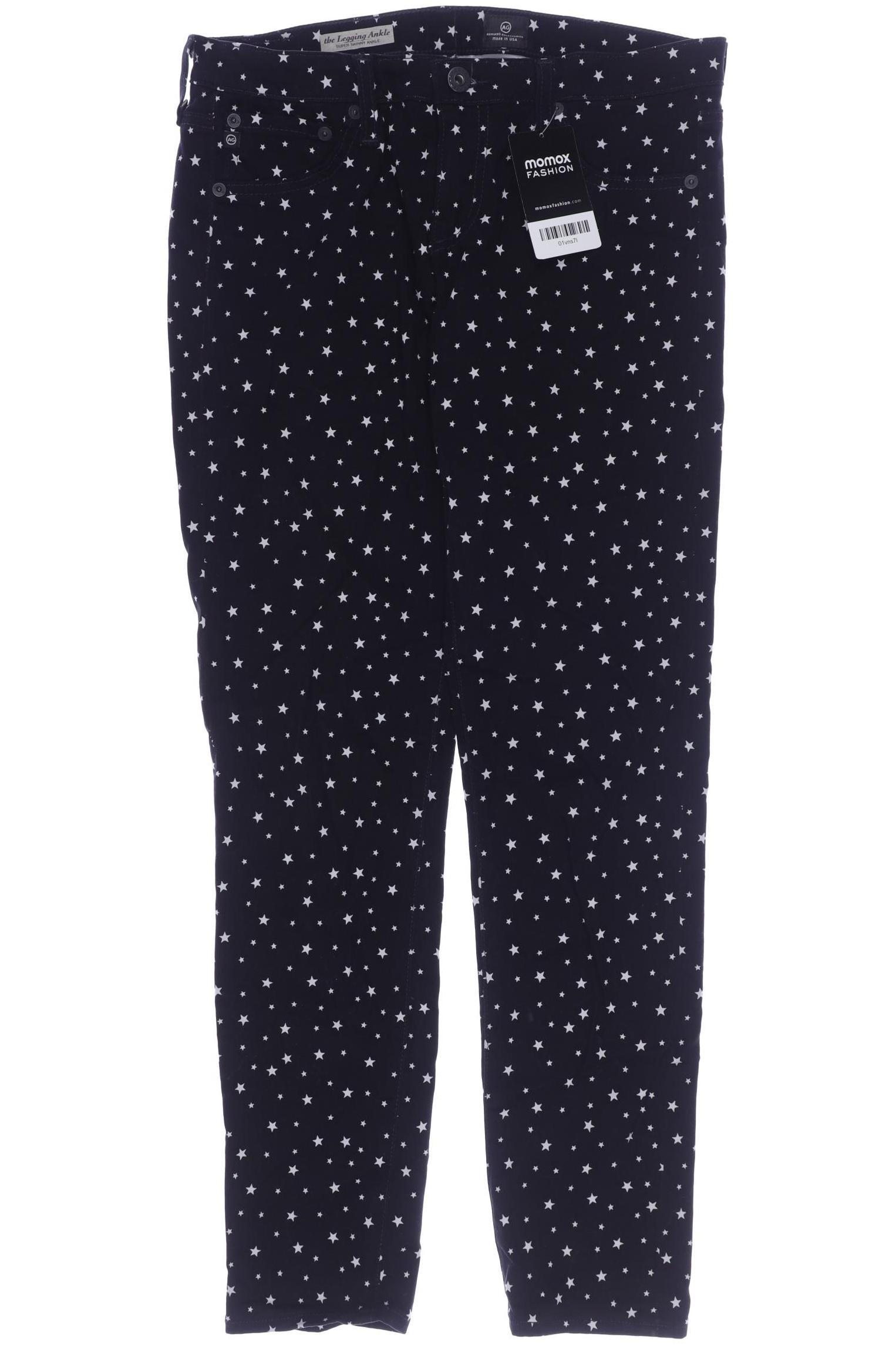 

AG Adriano Goldschmied Damen Stoffhose, schwarz