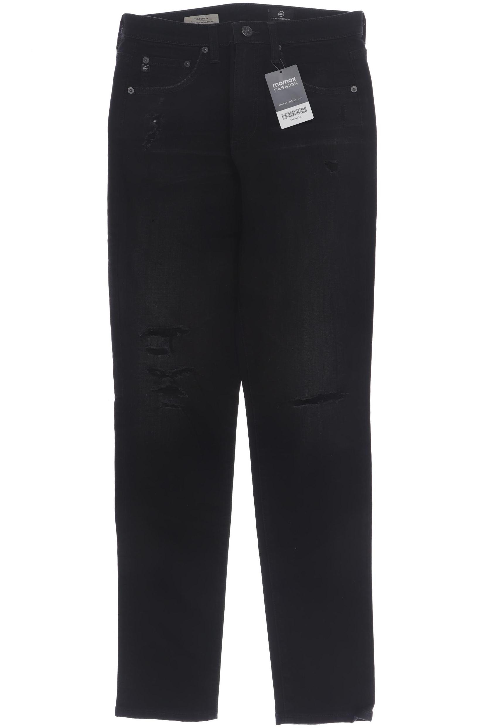 

AG Adriano Goldschmied Damen Jeans, schwarz
