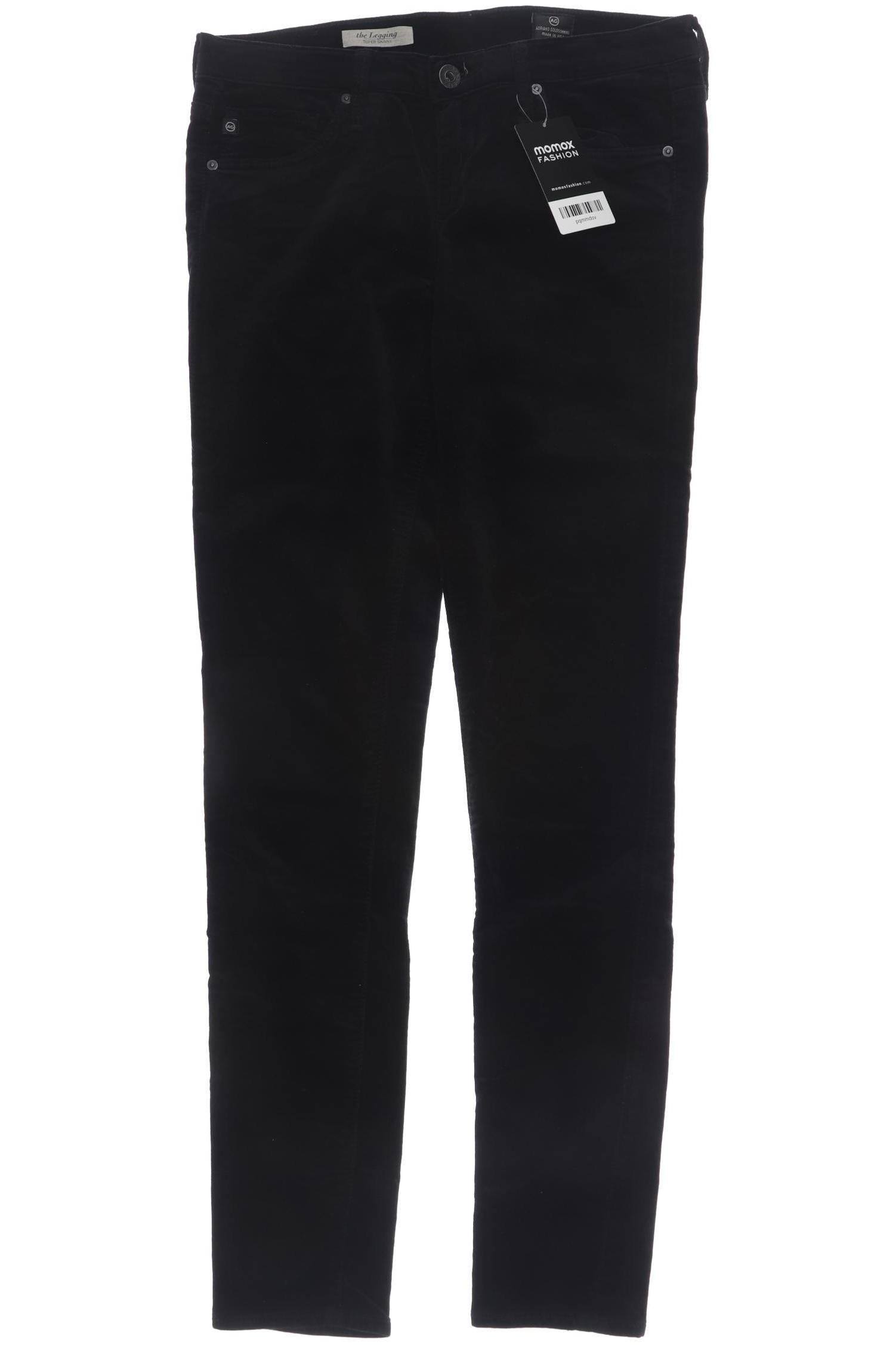 

AG Adriano Goldschmied Damen Stoffhose, schwarz